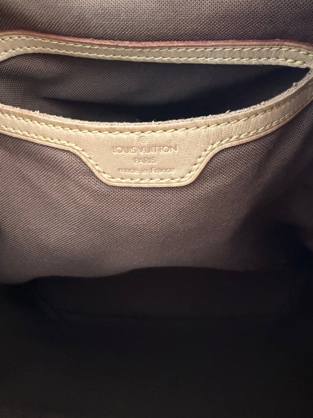 Louis Vuitton Montsouris Rucksack GM Monogram Canvas.