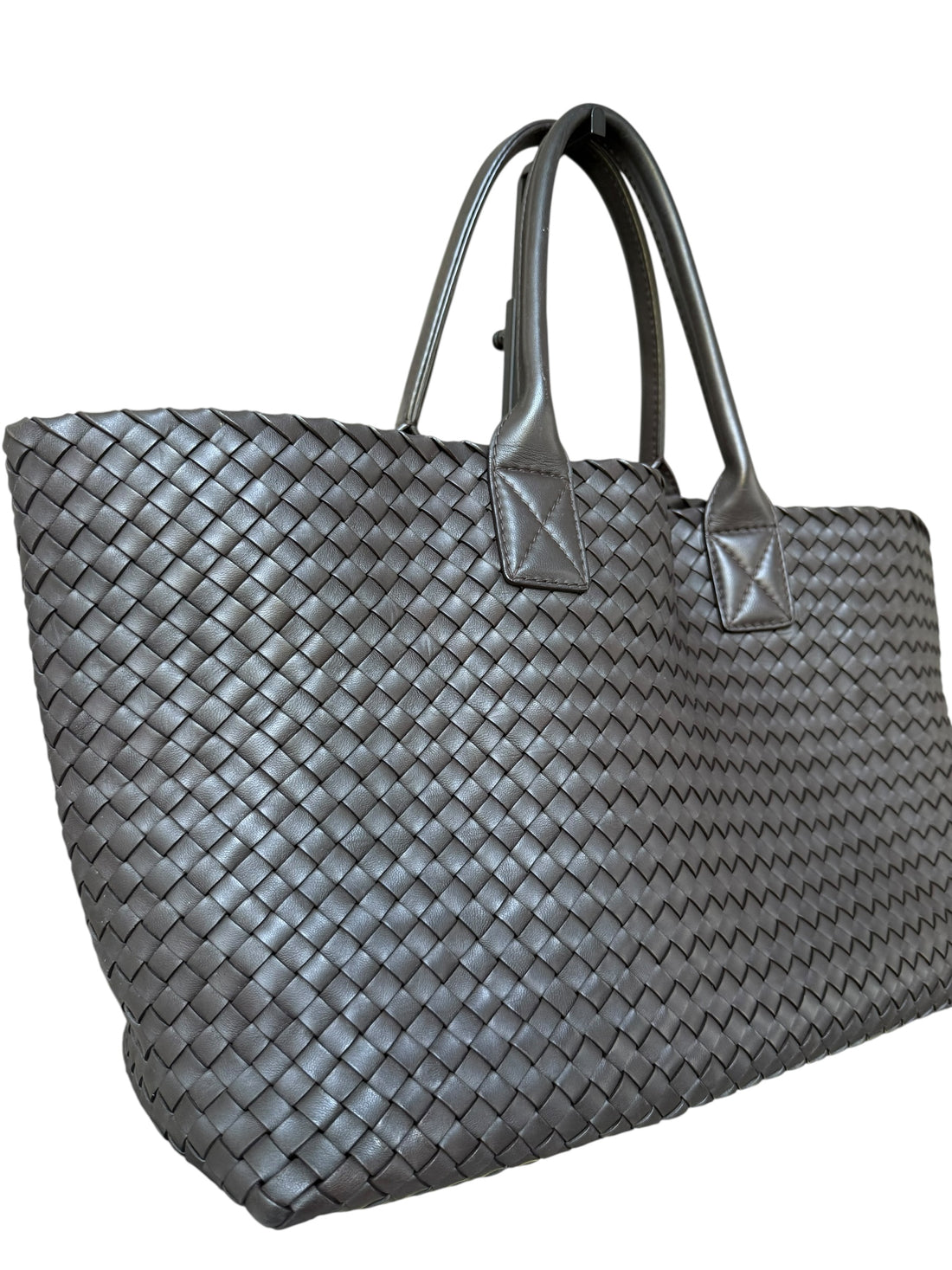 Bottega Veneta Cabat Bag dunkelbraun