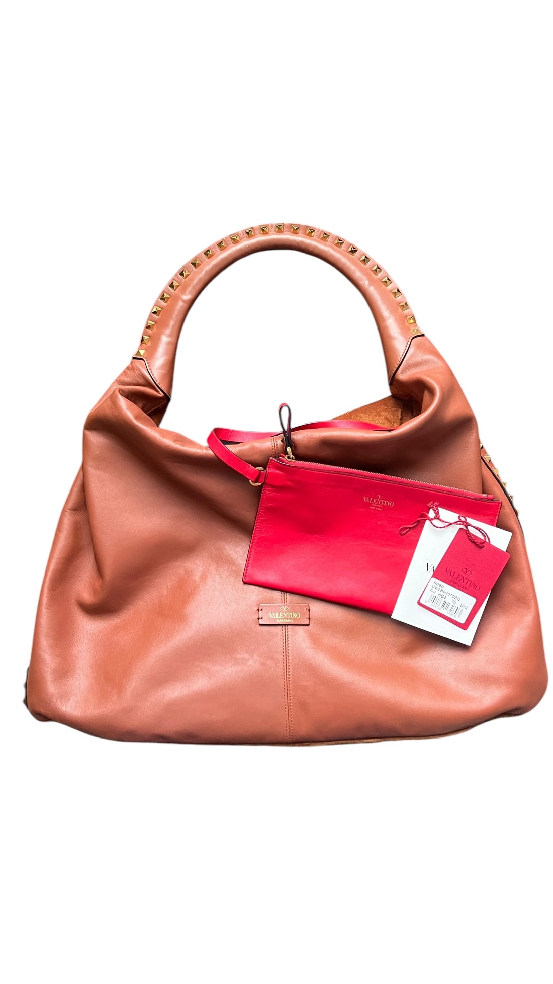 Valention Garavani Rockstud Hobo Bag mit Pochette