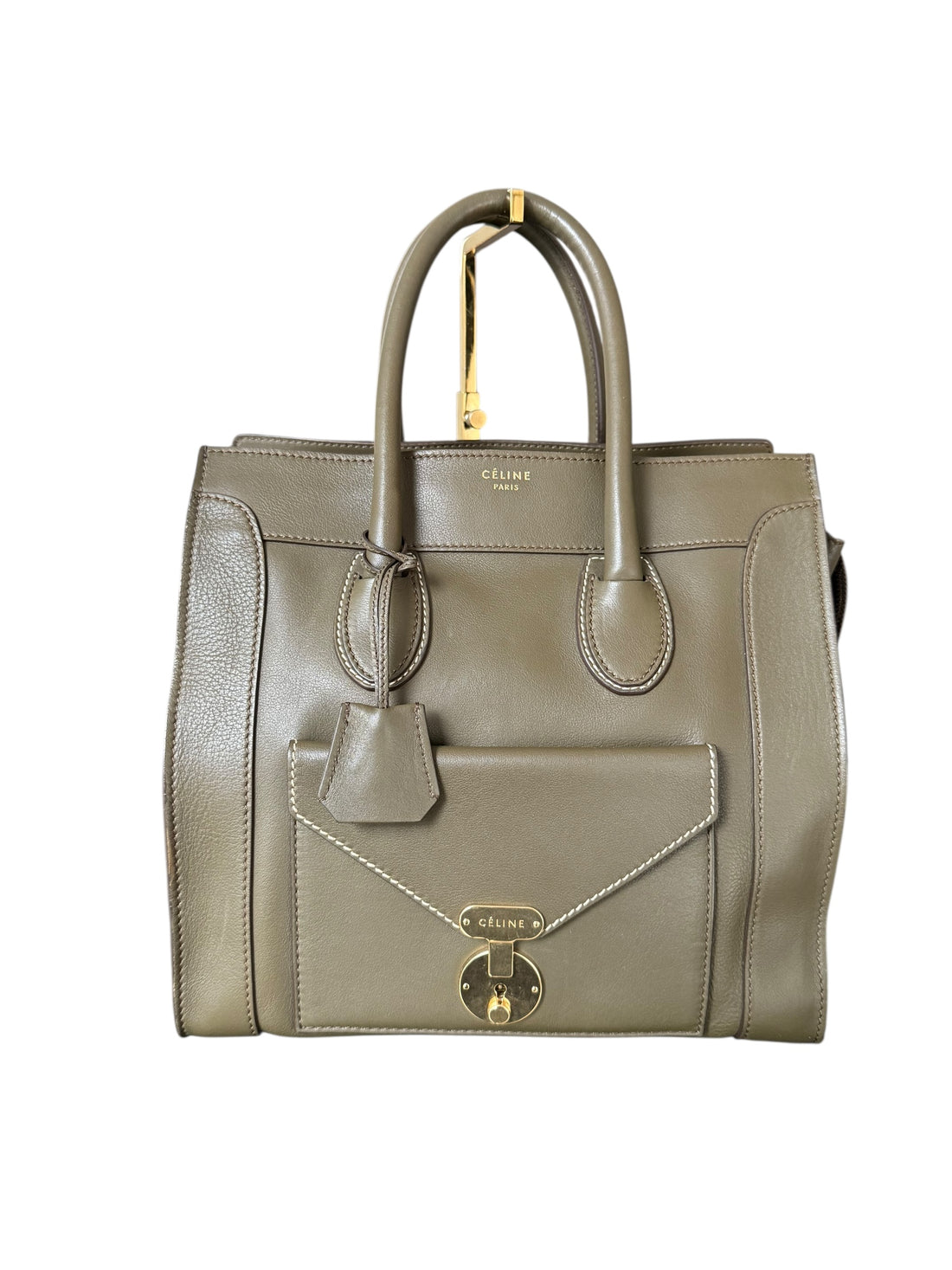 Celine Shopper Mini khaki