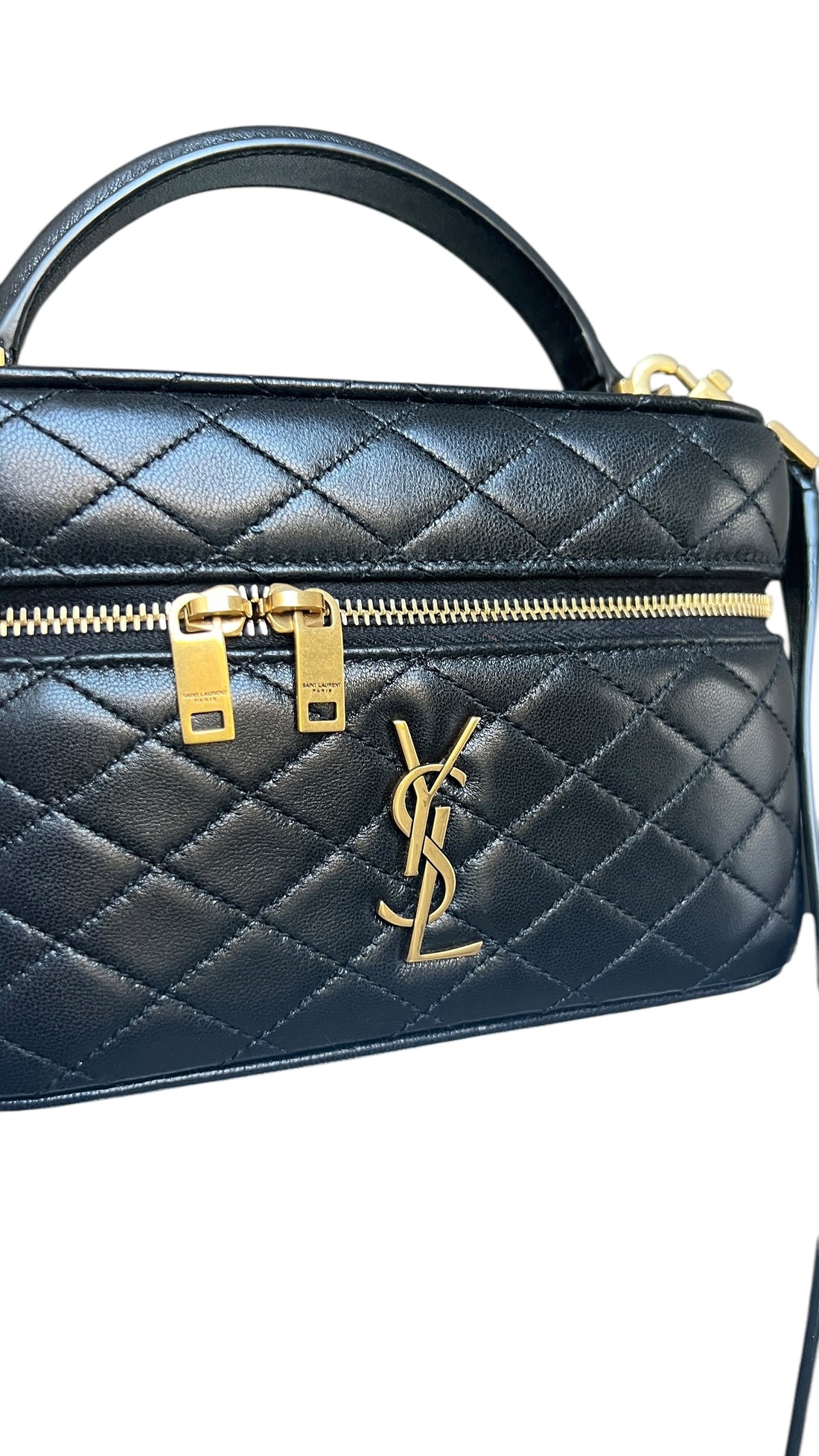 YSL Gaby Vanity Bag schwarz