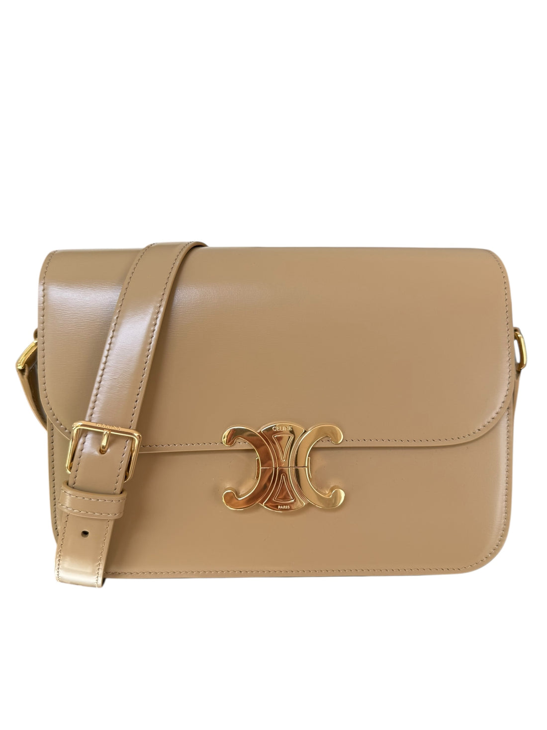 Celine Triomphe Tasche in beige