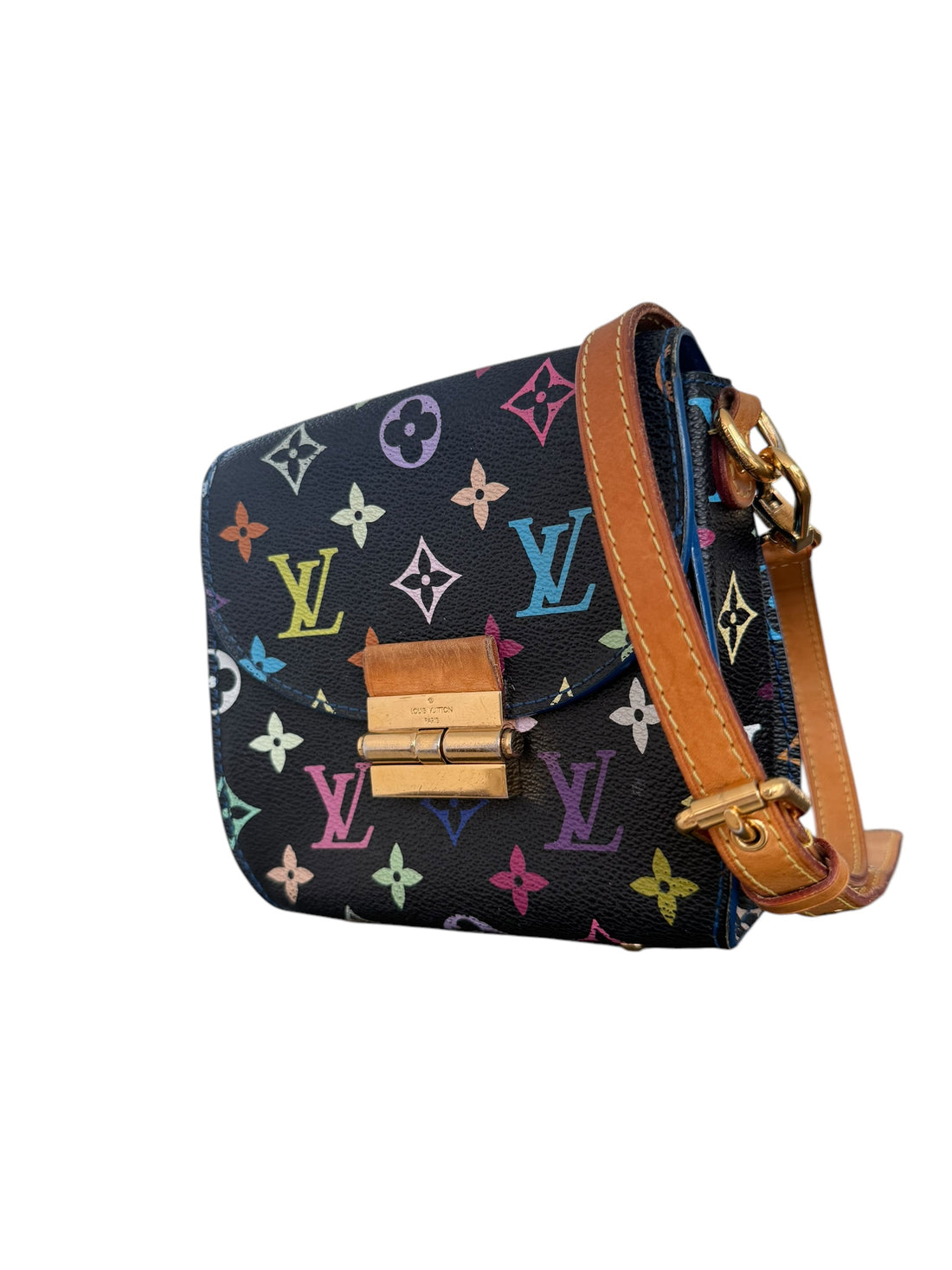 Louis Vuitton Monogram Multicolore Heartbreaker in schwarz Murakami