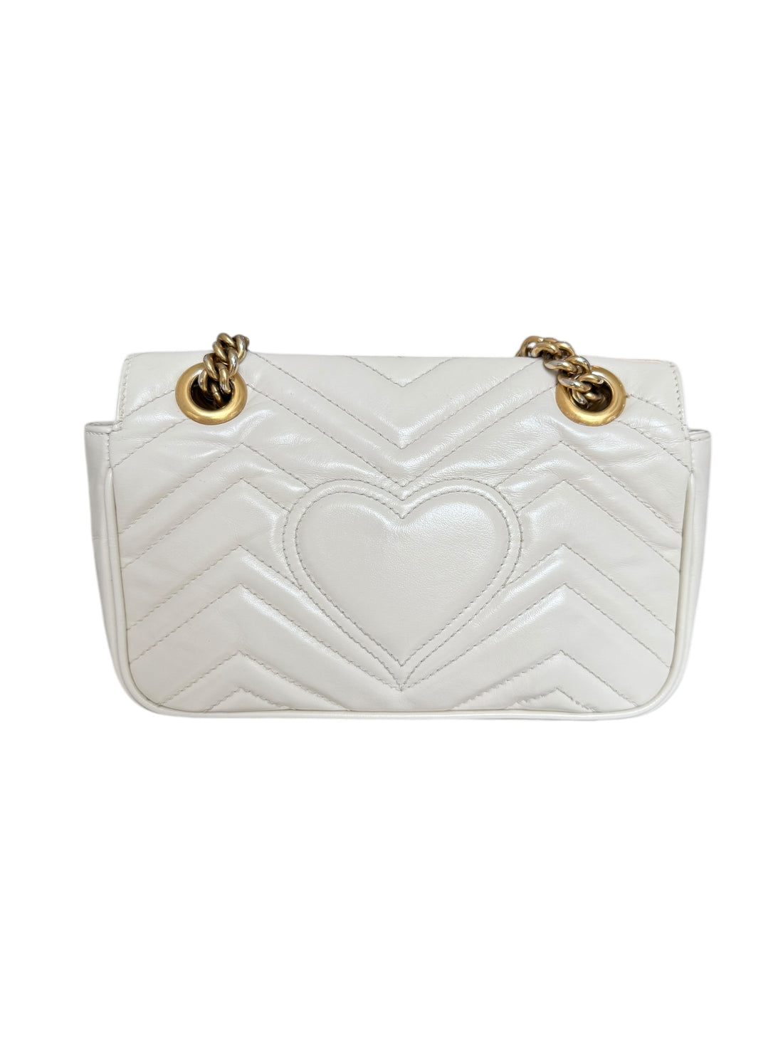 Gucci Marmont hellbeige Mini Schultertasche