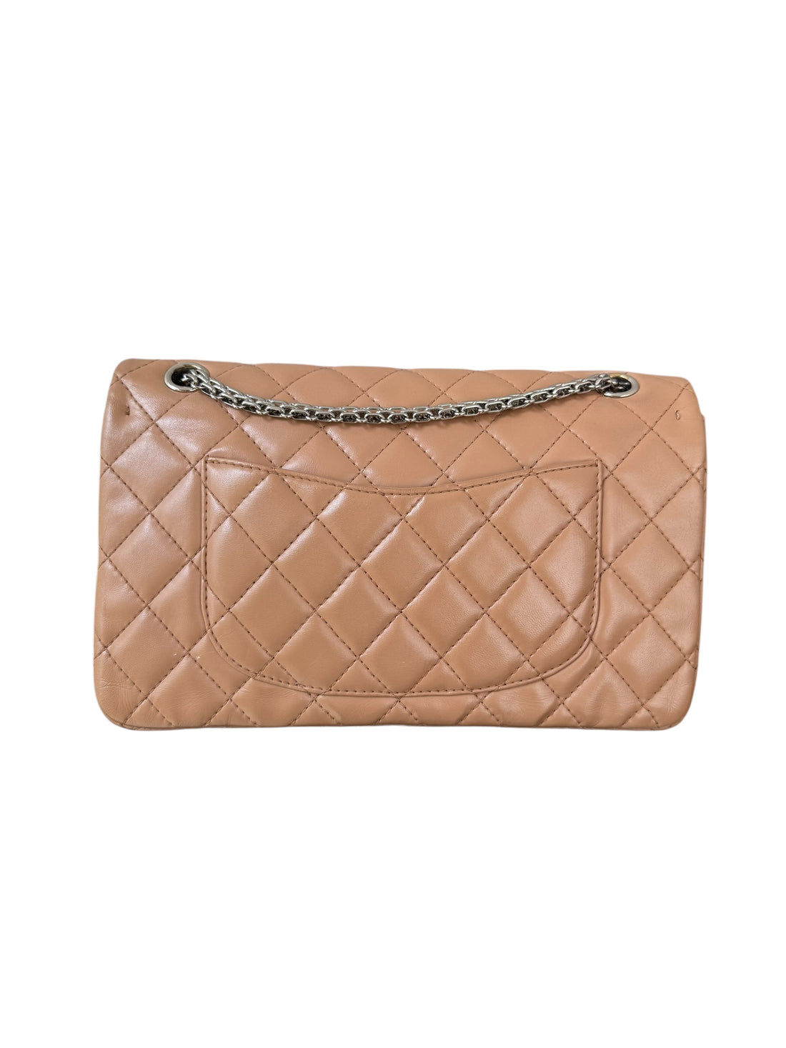 Chanel 2.55 Reissue Medium Leder Caramell