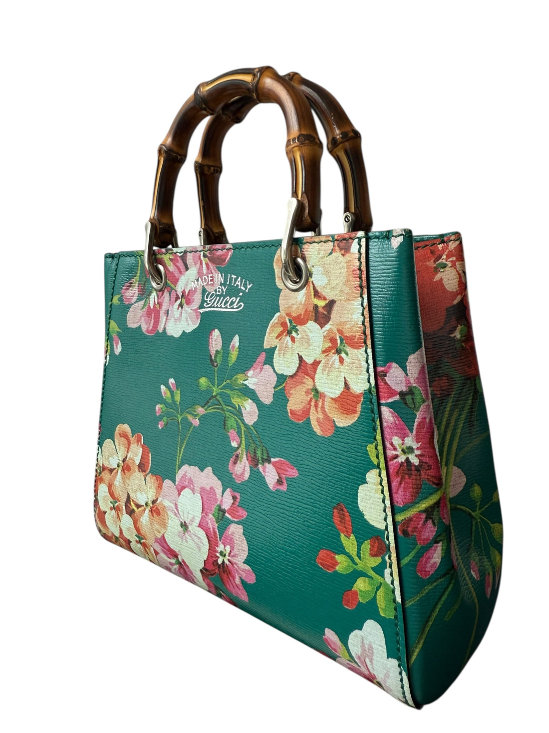 Gucci Bloom Bambus Bag / Shopper aus Leder