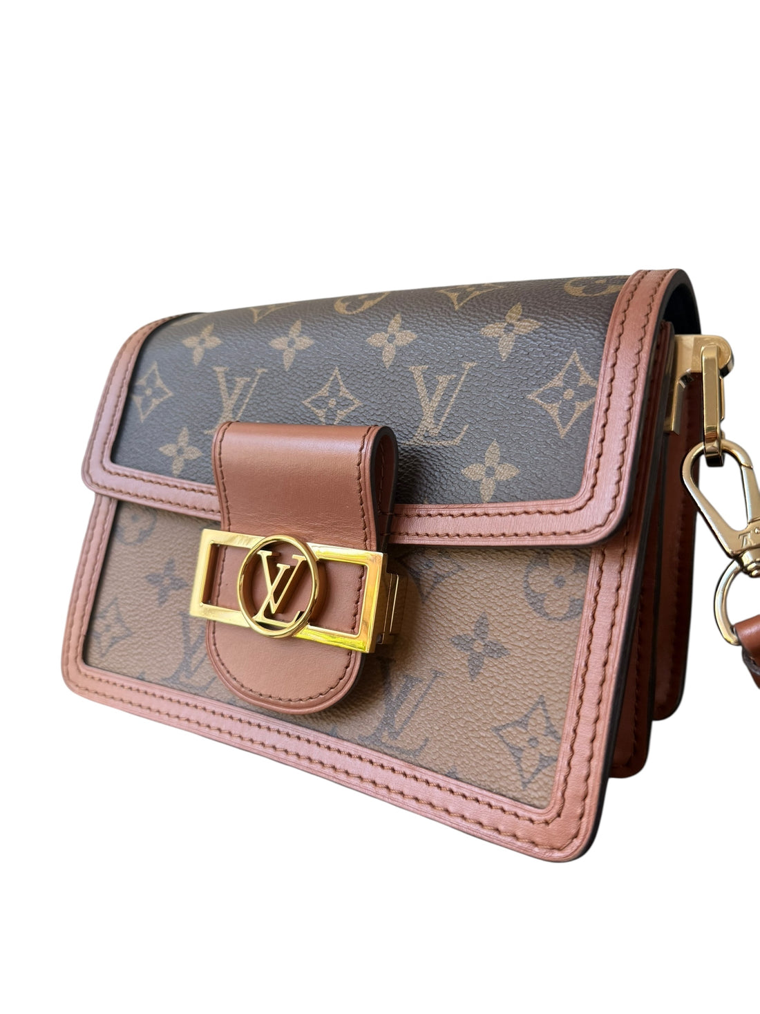Louis Vuitton Dauphine Mini Monogram Canvas Reverse