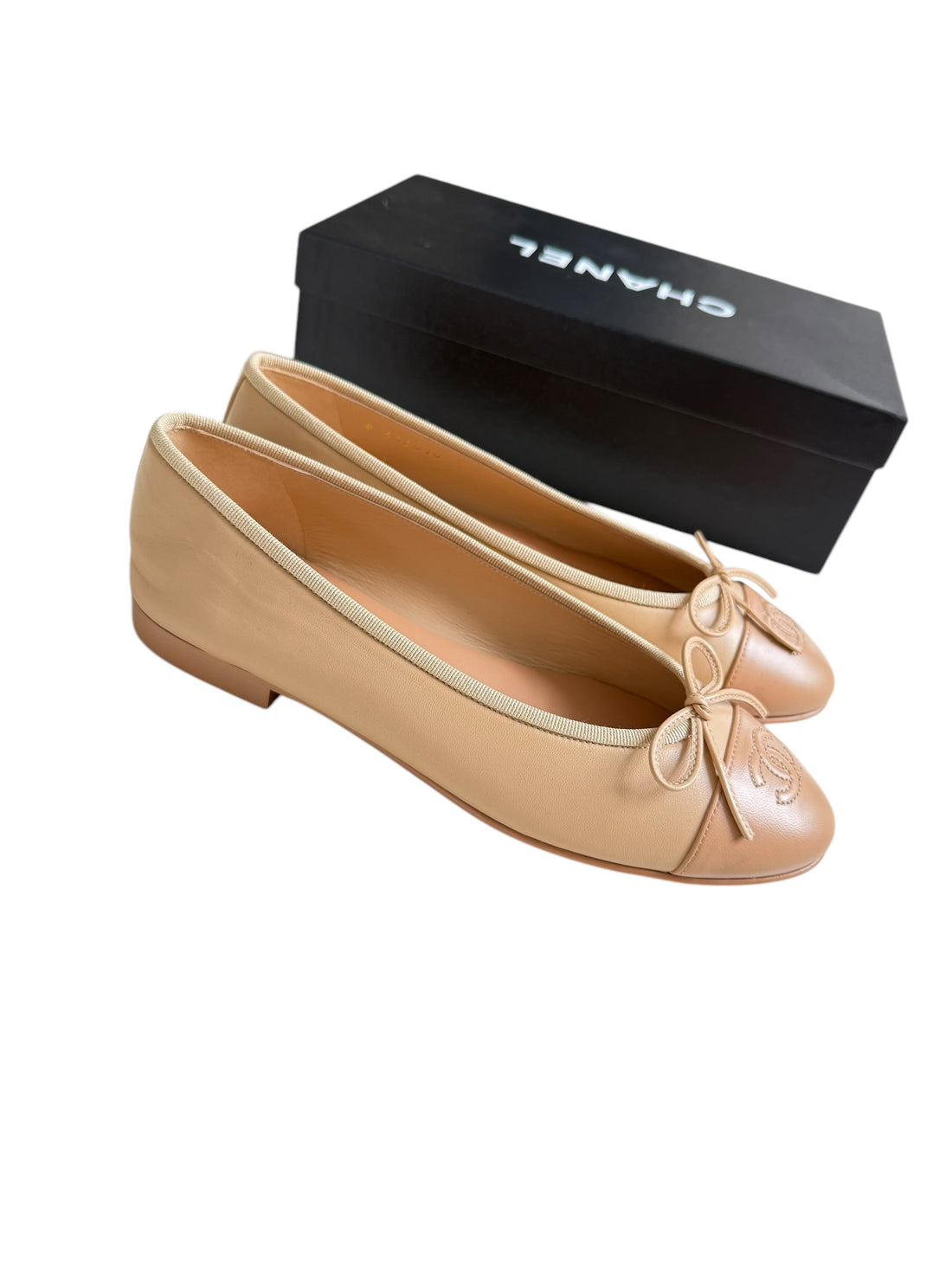 Chanel Ballerinas mit Schleife