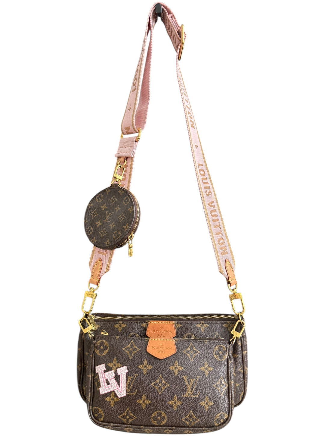 Louis Vuitton Multi Pochette rosa World Tour