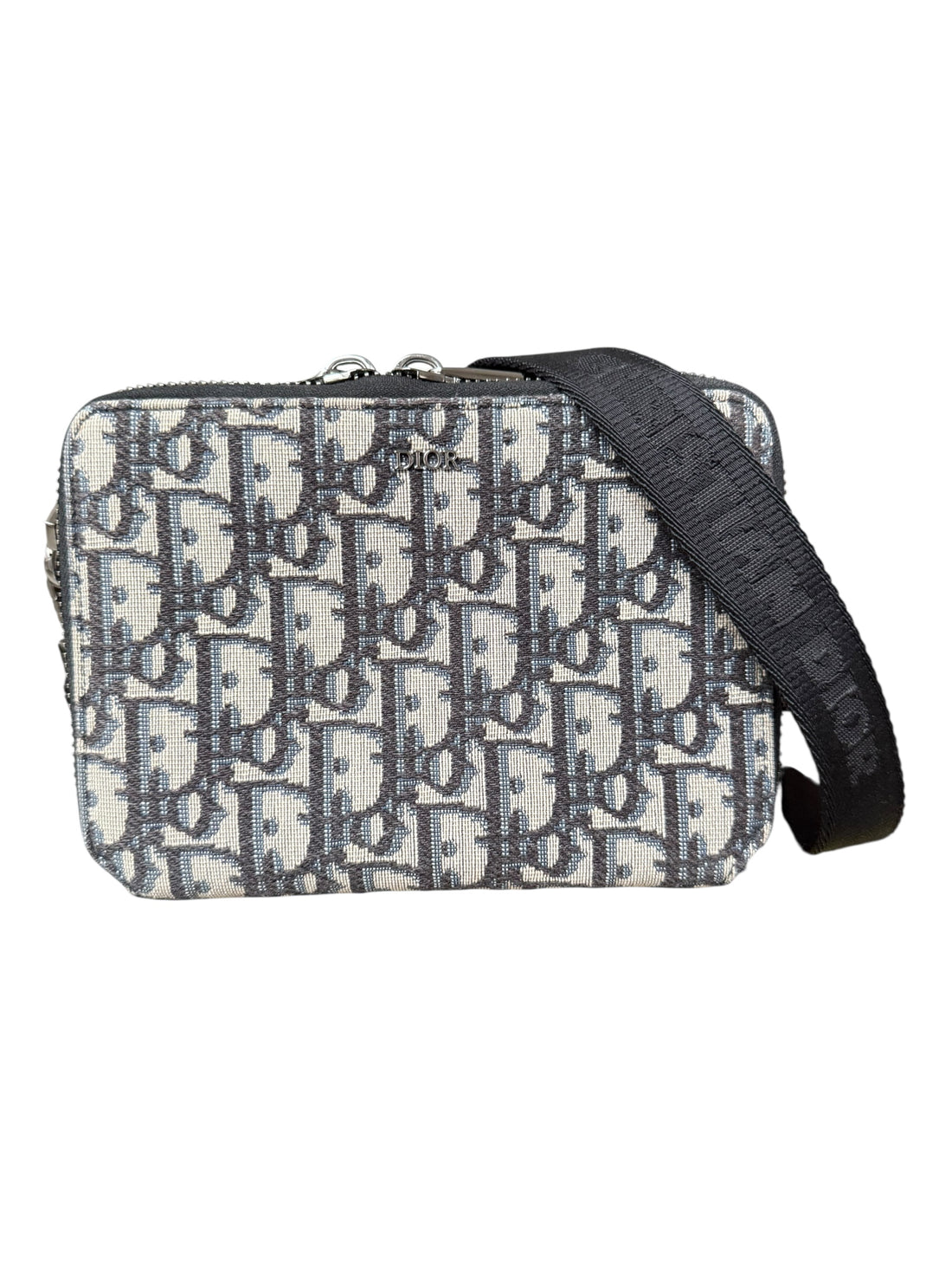 Christian Dior Pouch Unisex mit Reissverschluss und Riemen