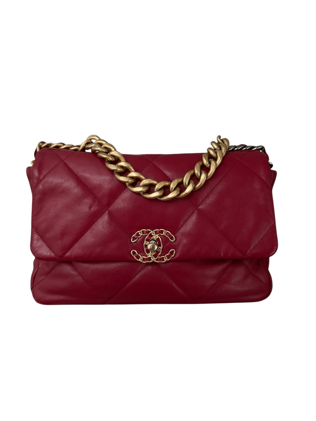 Chanel 19 Flap Bag Medium in Bordeux