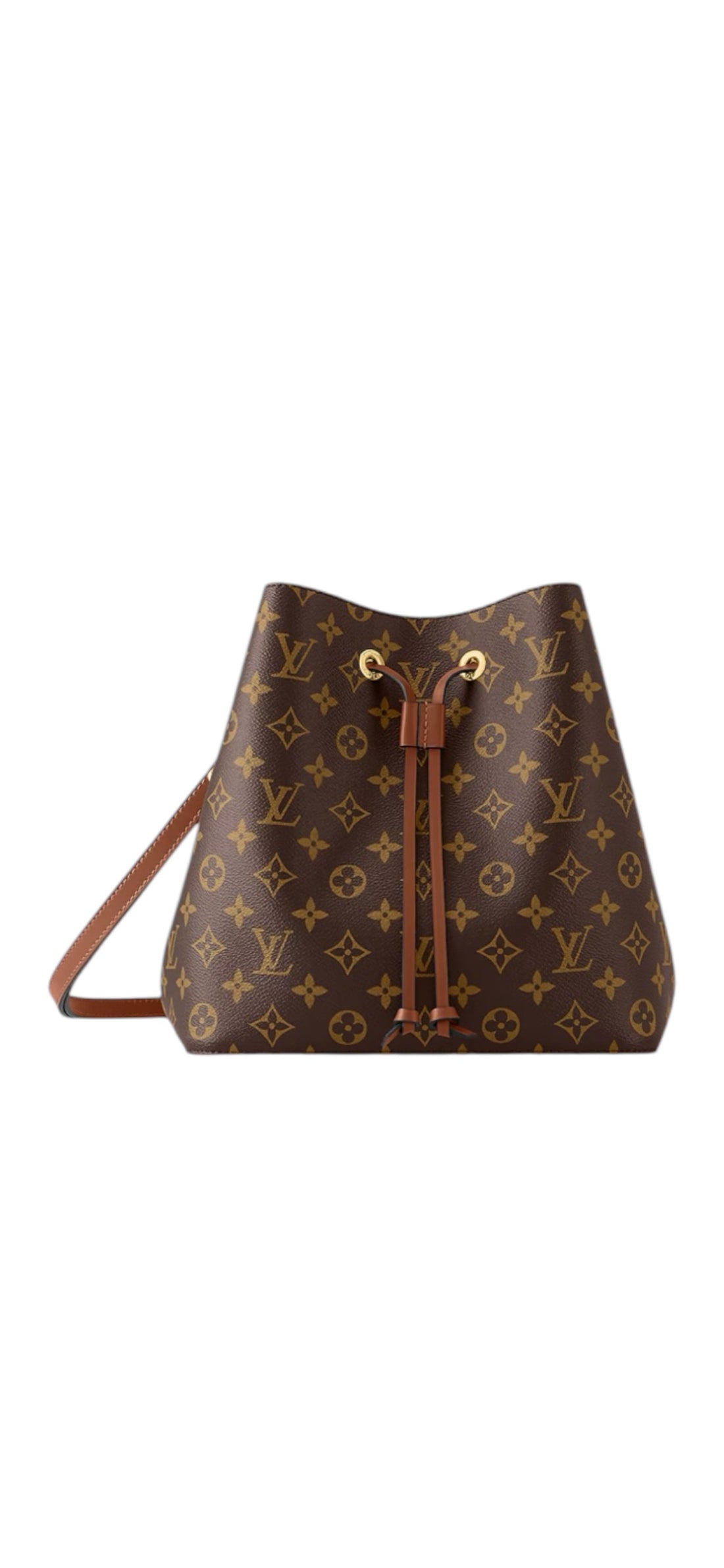 Louis Vuitton Néonoé MM Monogram Canvas Caramell Karamell