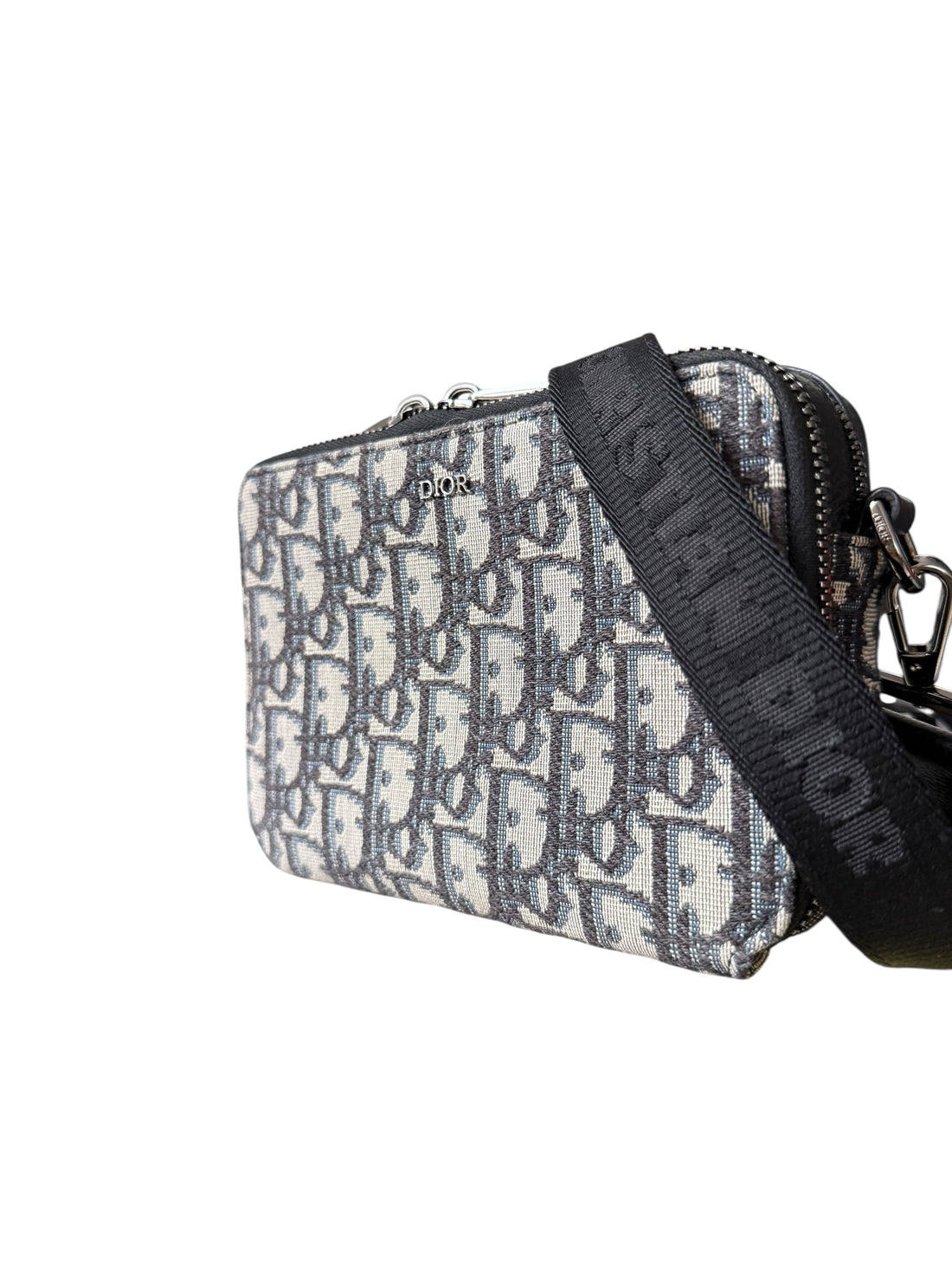 Christian Dior Pouch Unisex mit Reissverschluss und Riemen