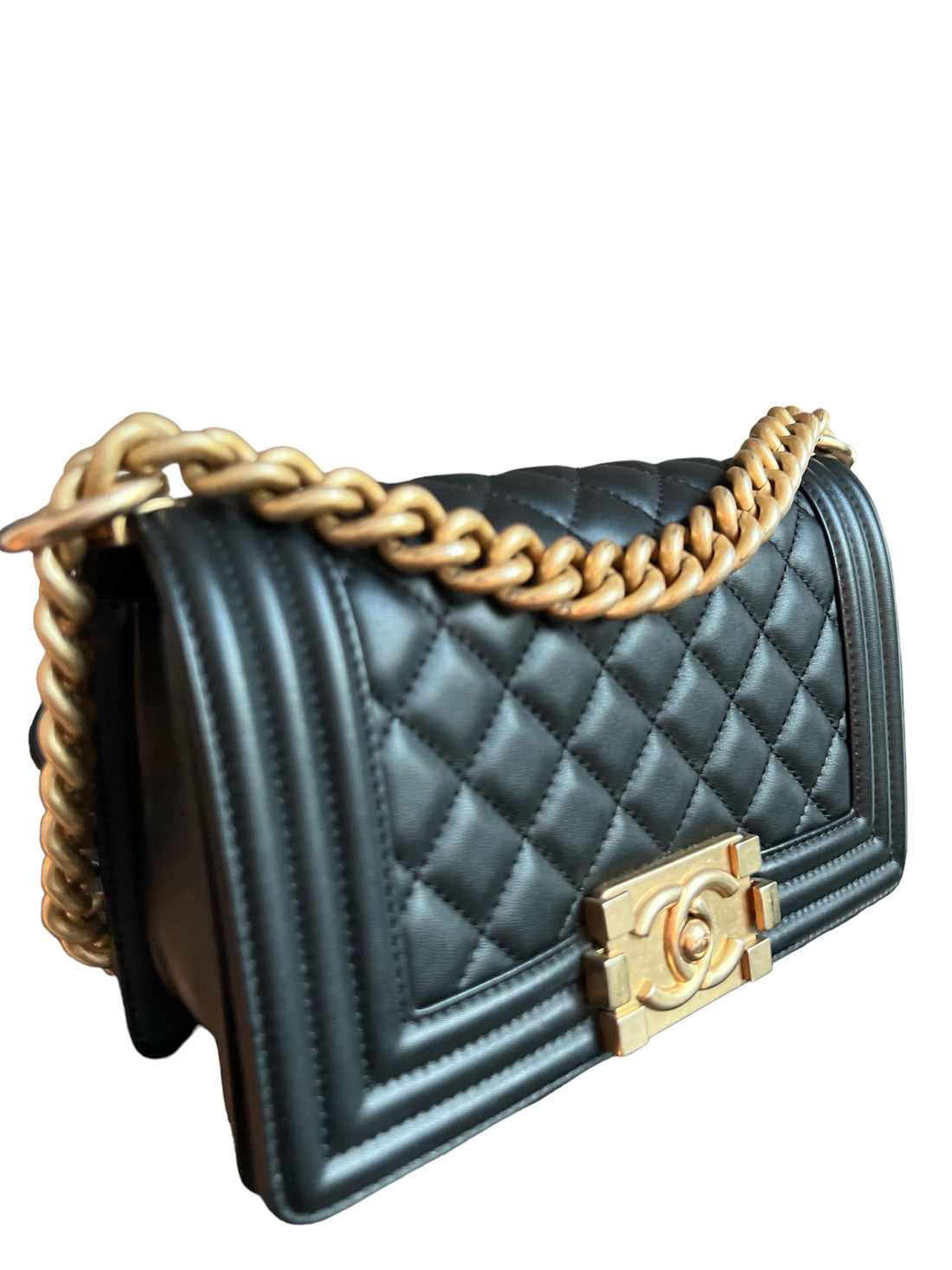 Chanel Boy small mit goldener Hardware