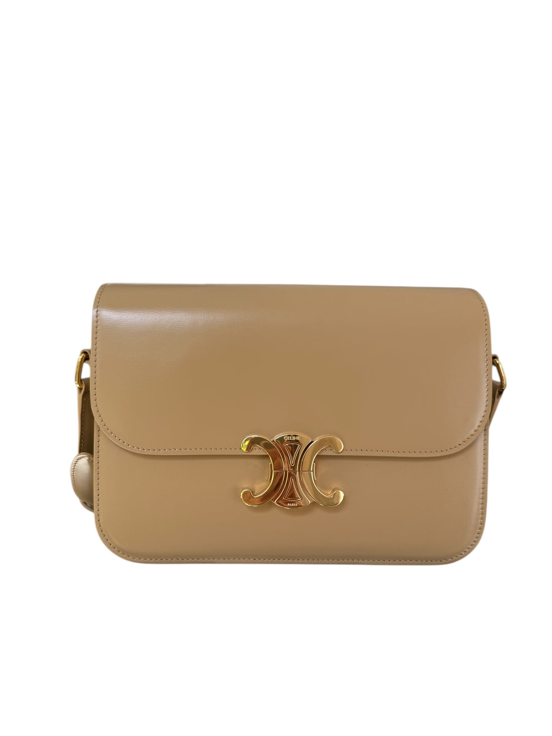 Celine Triomphe Tasche in beige