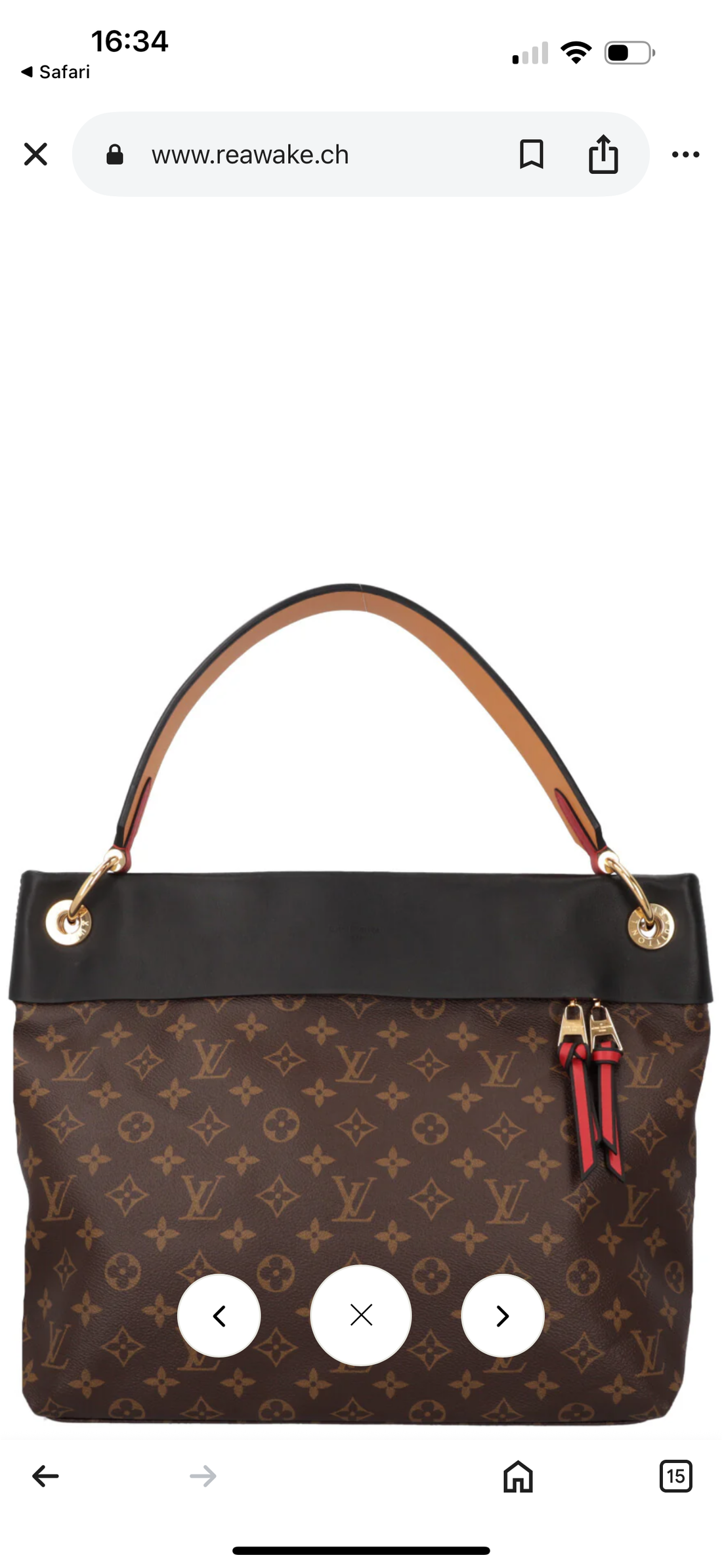 Louis Vuitton Tuileries Hobo Bag