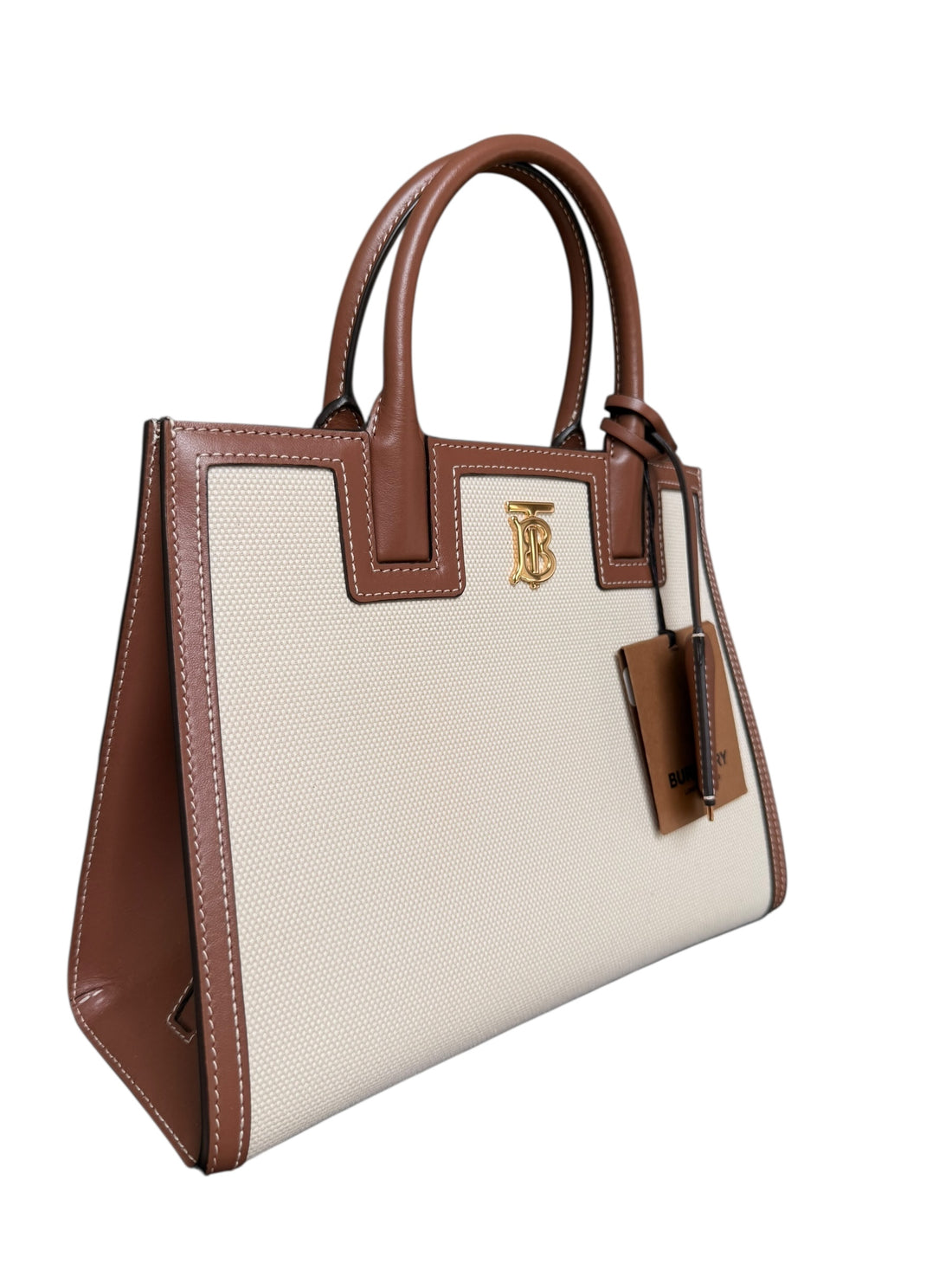 Burberry Mini Frances Natural Malt Brown