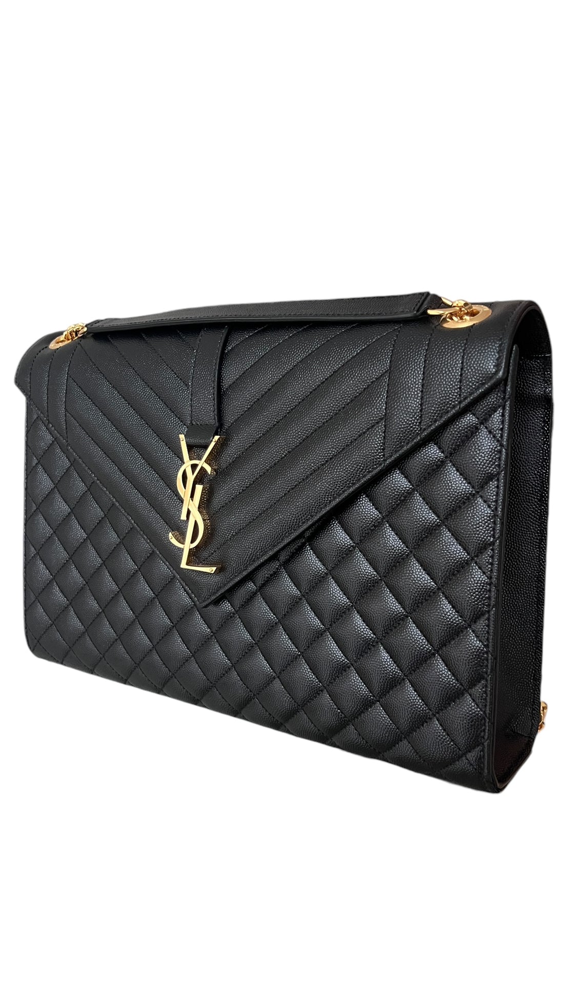 YSL Saint Laurent Envelope Large schwarz