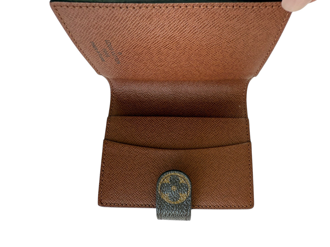 Louis Vuitton Kartenetui / Mini Agenda in Monogram Canvas