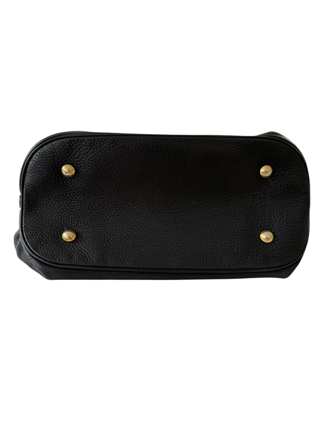 Louis Vuitton Mahina L Handtasche aus schwarzem weichem Kalbleder