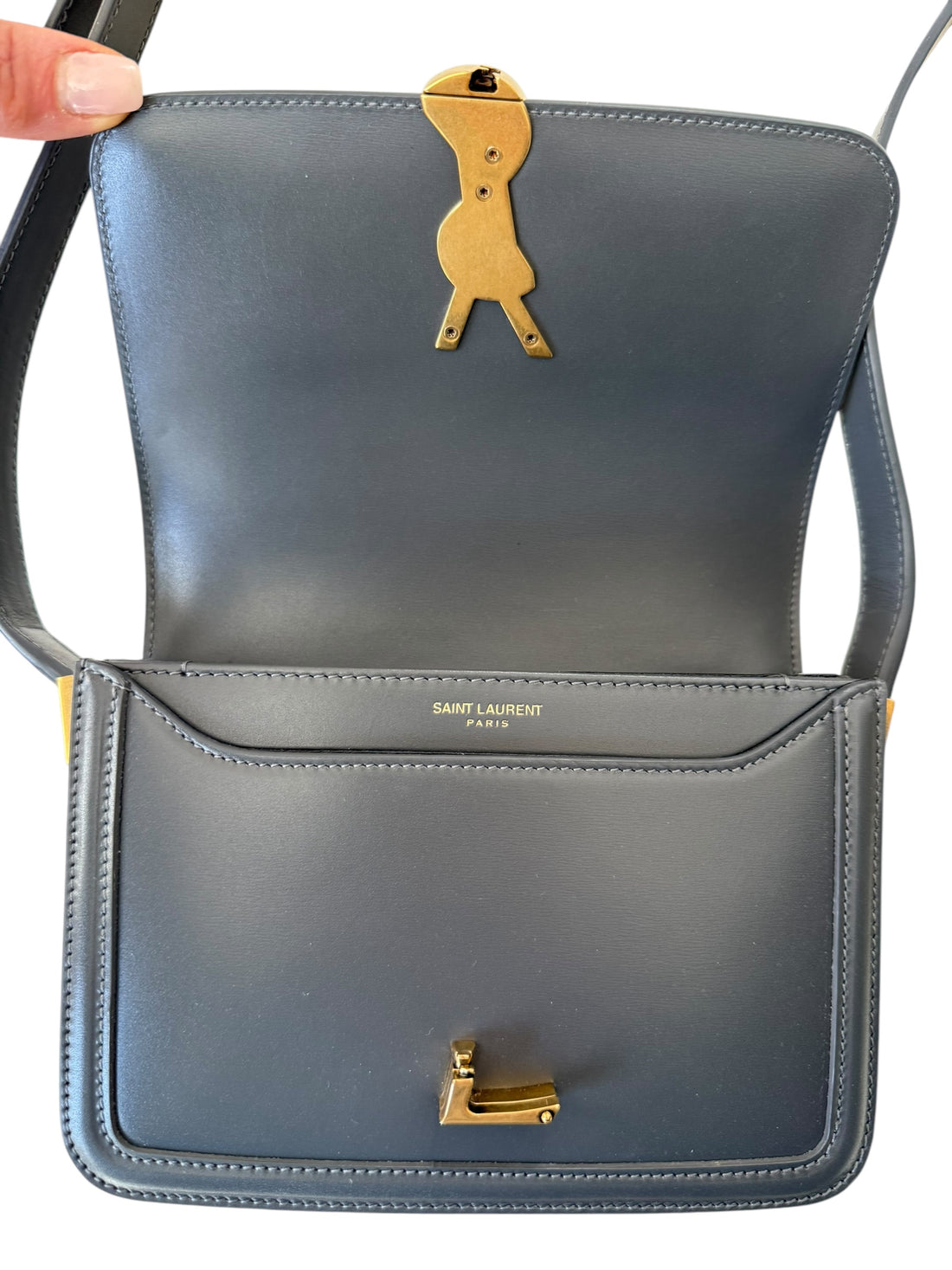 YSL Solferino small grau