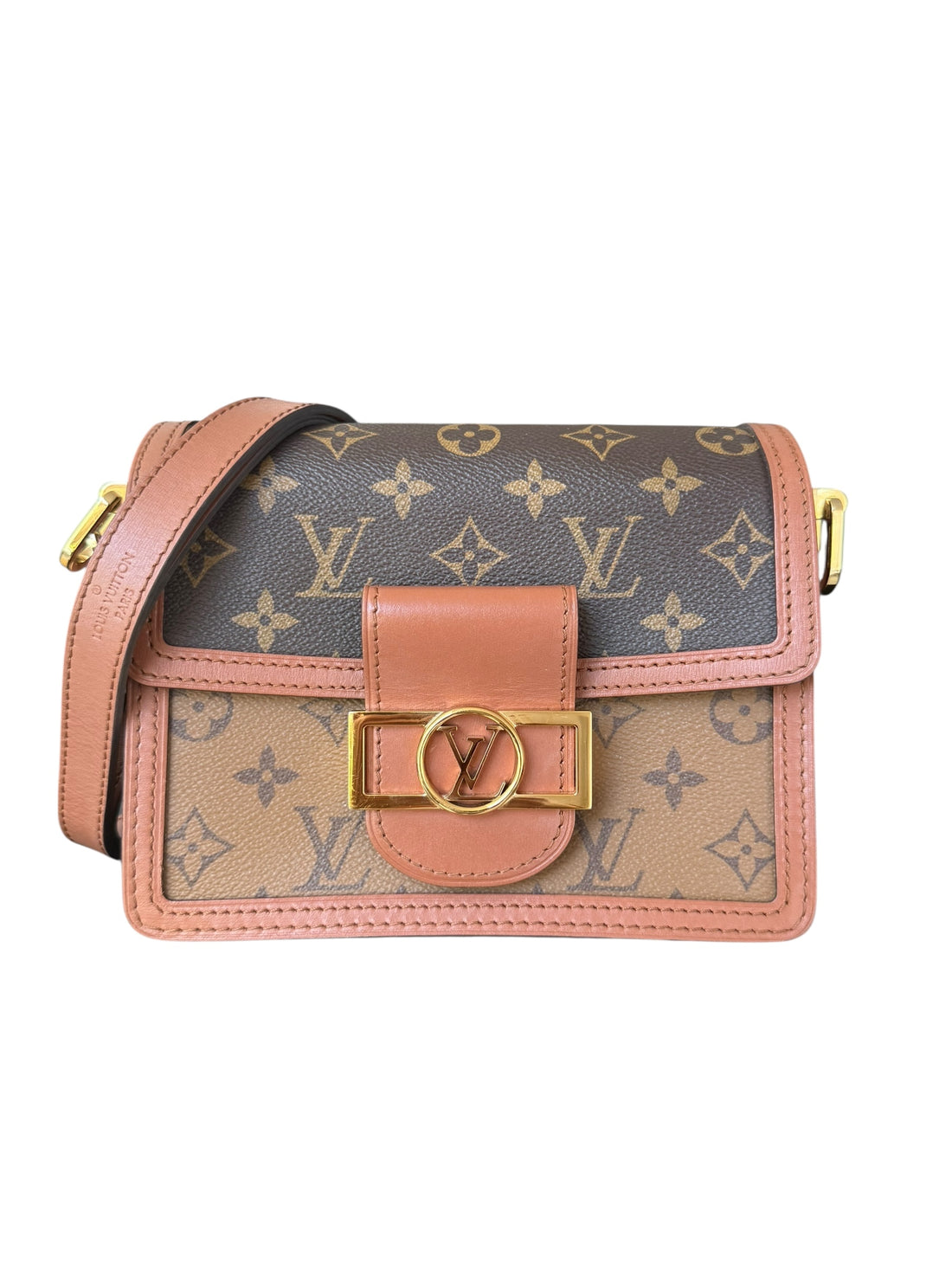 Louis Vuitton Dauphine Mini Monogram Canvas Reverse