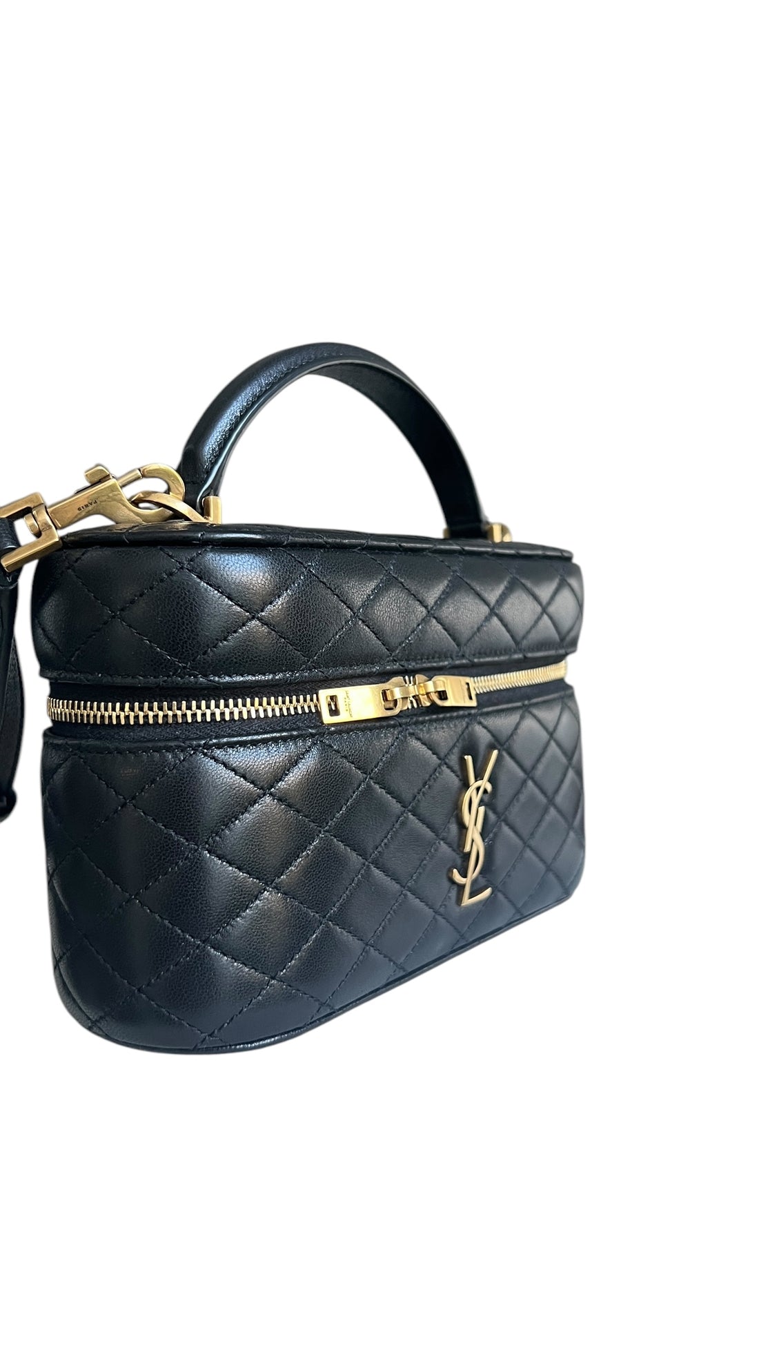 YSL Gaby Vanity Bag schwarz