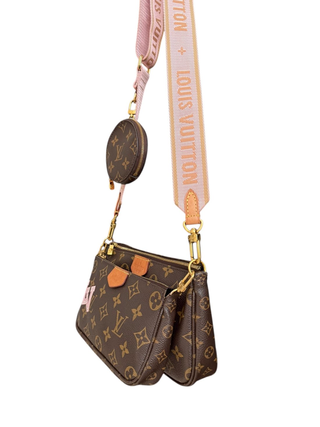 Louis Vuitton Multi Pochette rosa World Tour