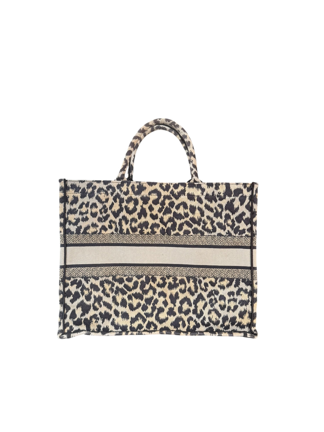 Christian Dior Tote Bag mit Leo Stickerei.