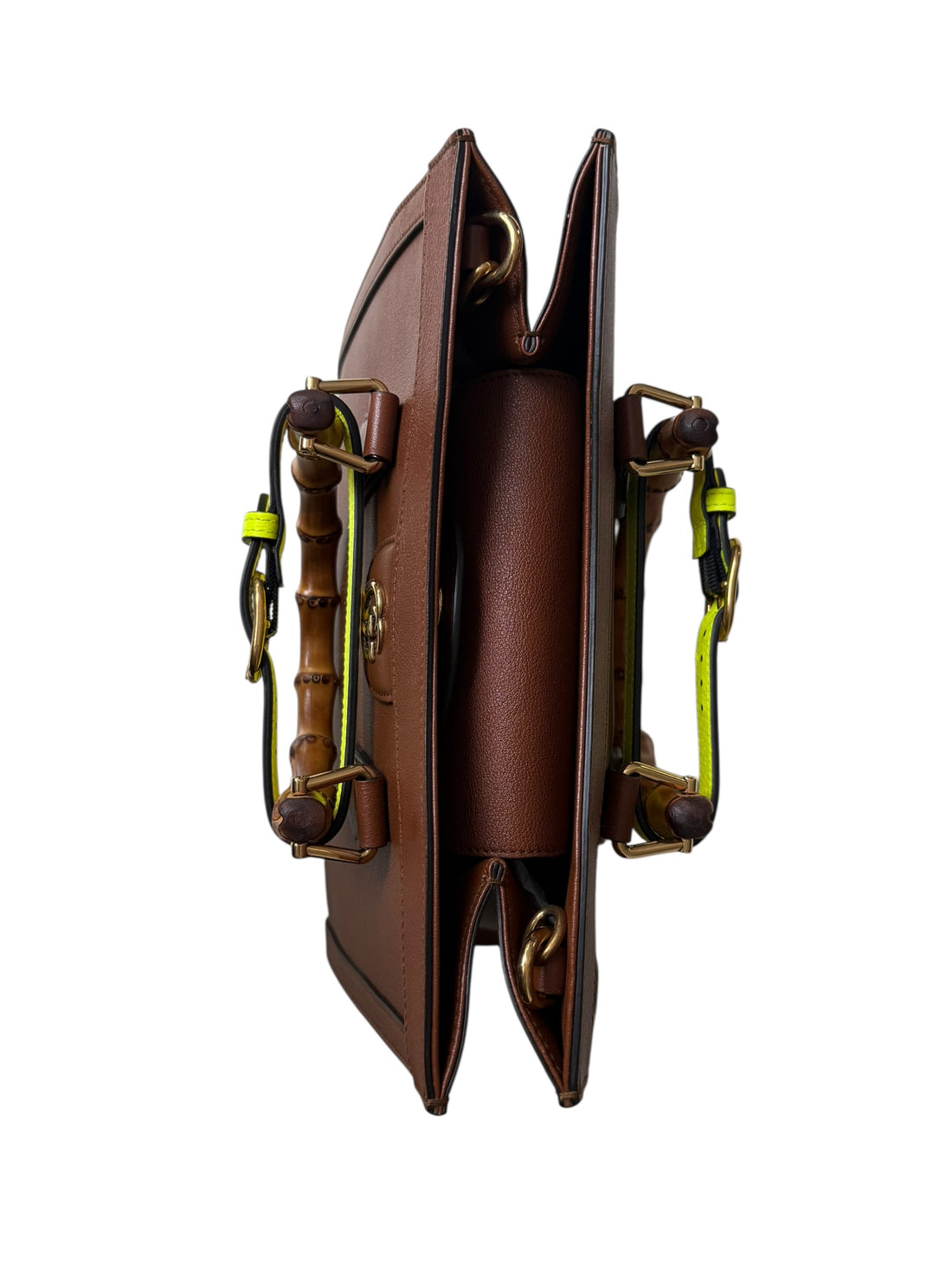 Gucci Diana Shopper Medium aus hellbraunem Leder