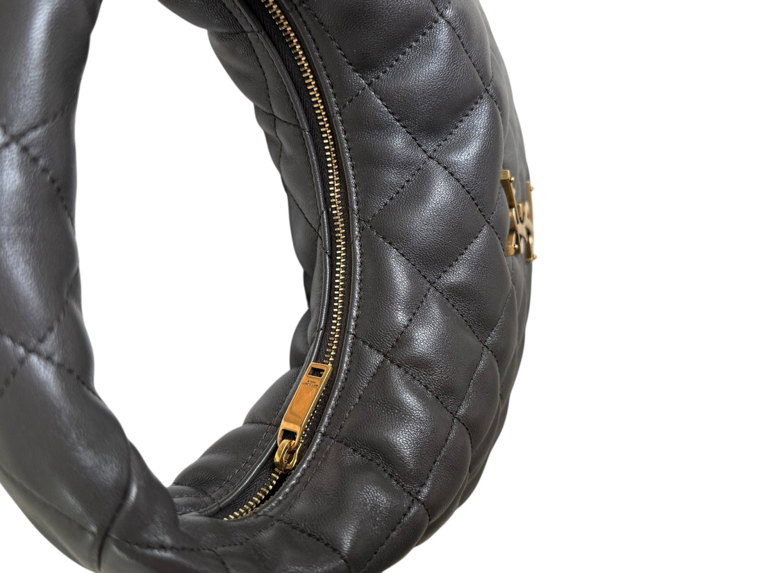 YSL Saint Laurent Icarino aus Neppaleder in der Farbe Urban Grey