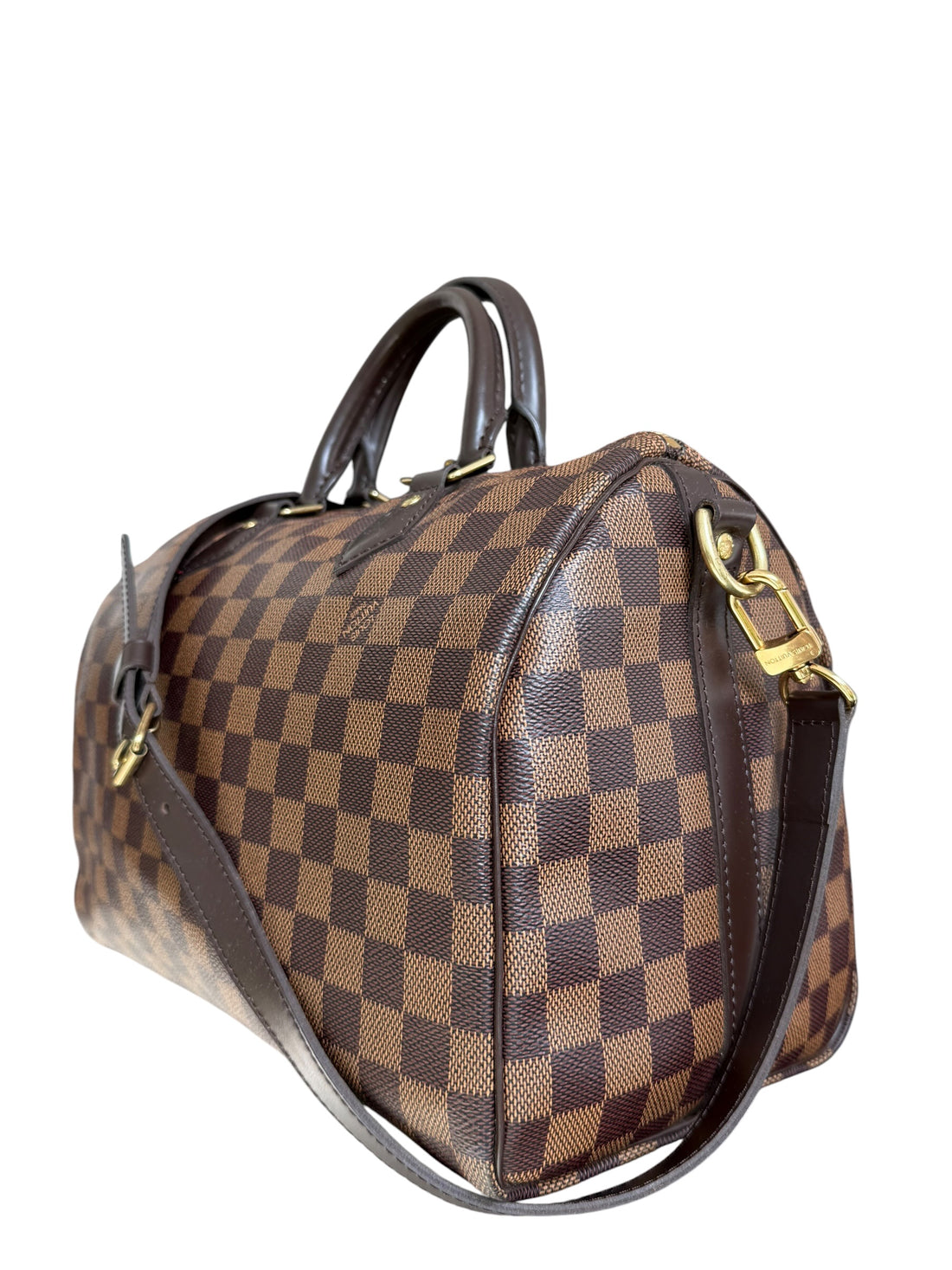 Louis Vuitton Speedy 30 Damier Ebene Canvas.