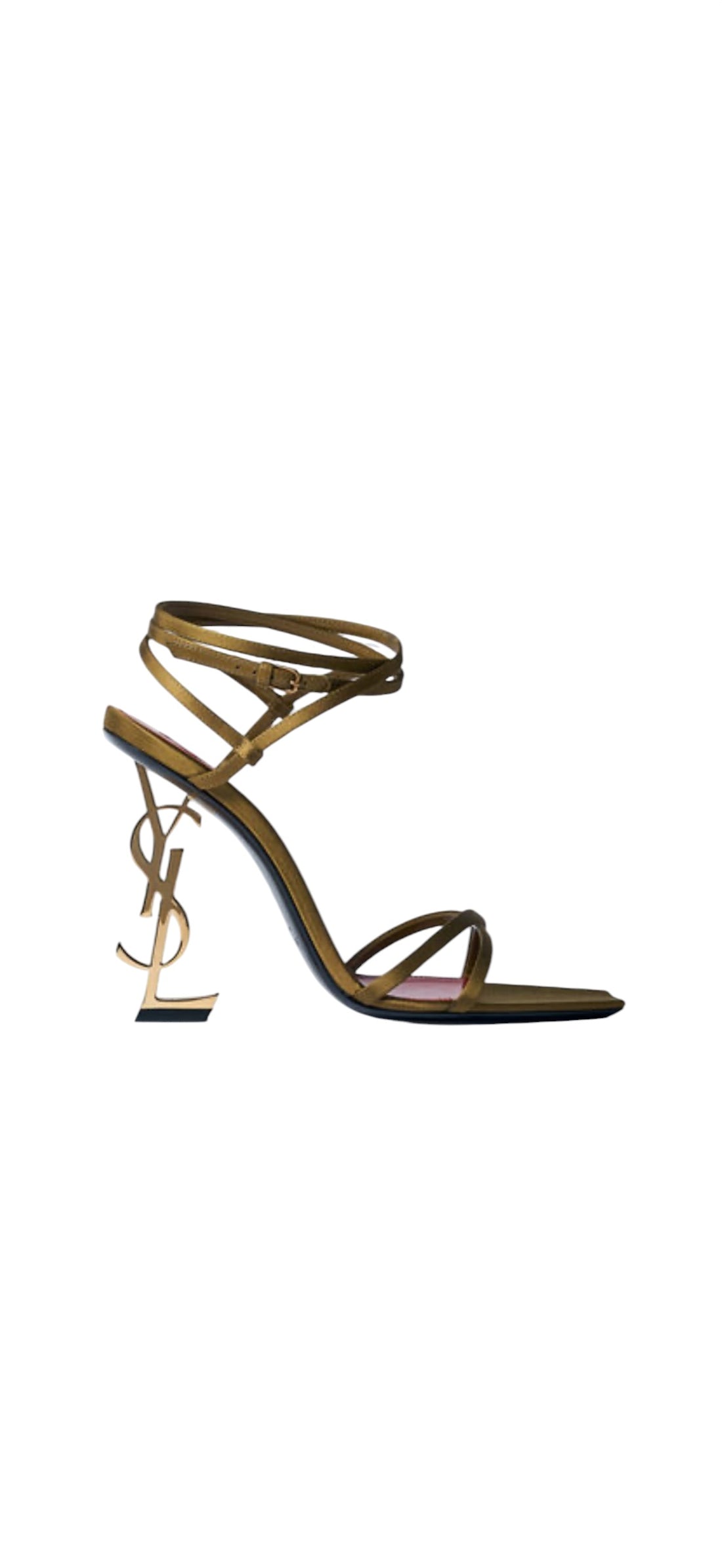 Saint Laurent Opyum Sandalen Grösse 37 Farbe Cuba Gold