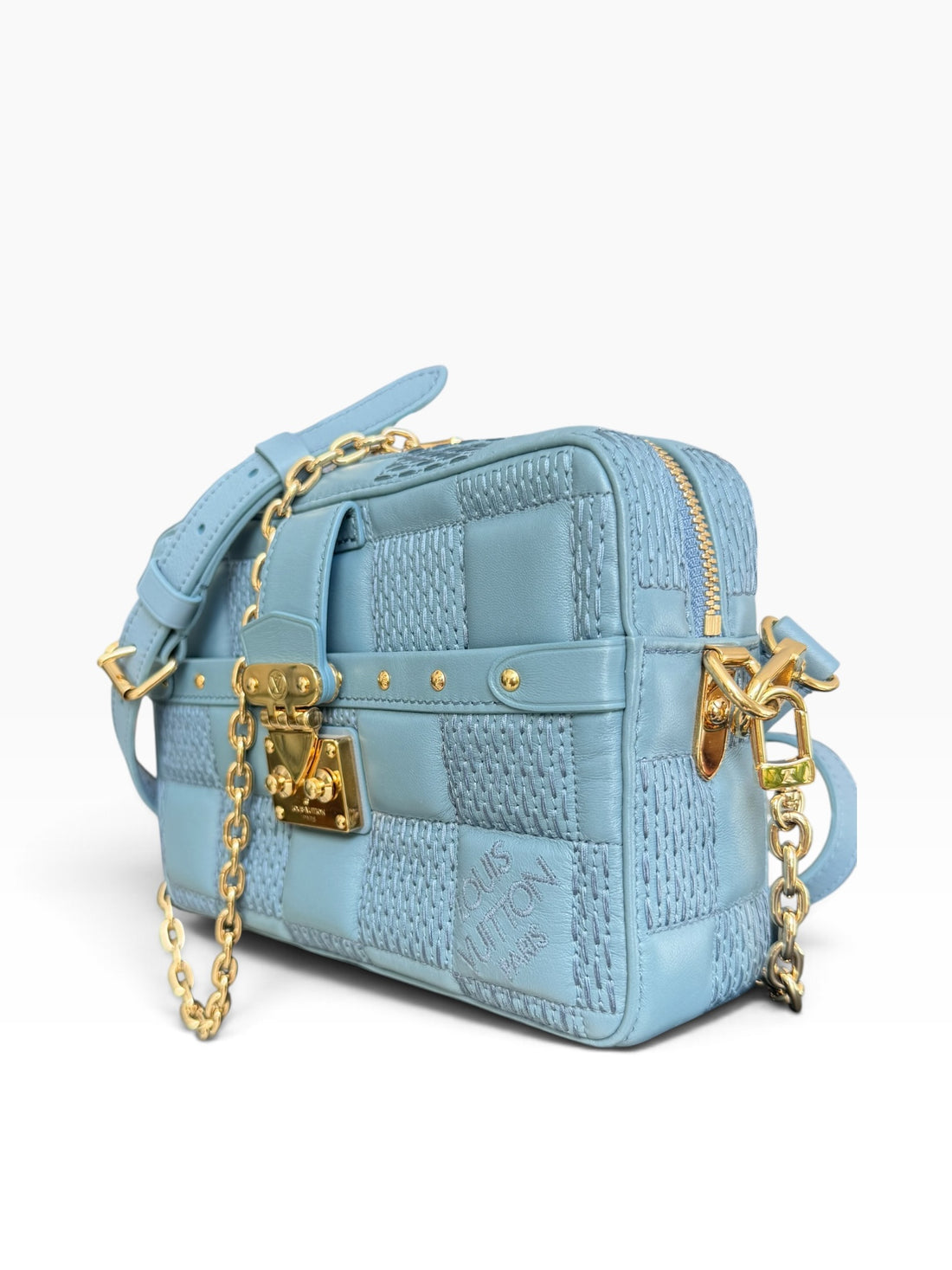 Louis Vuitton Troca pm quilted Glacier