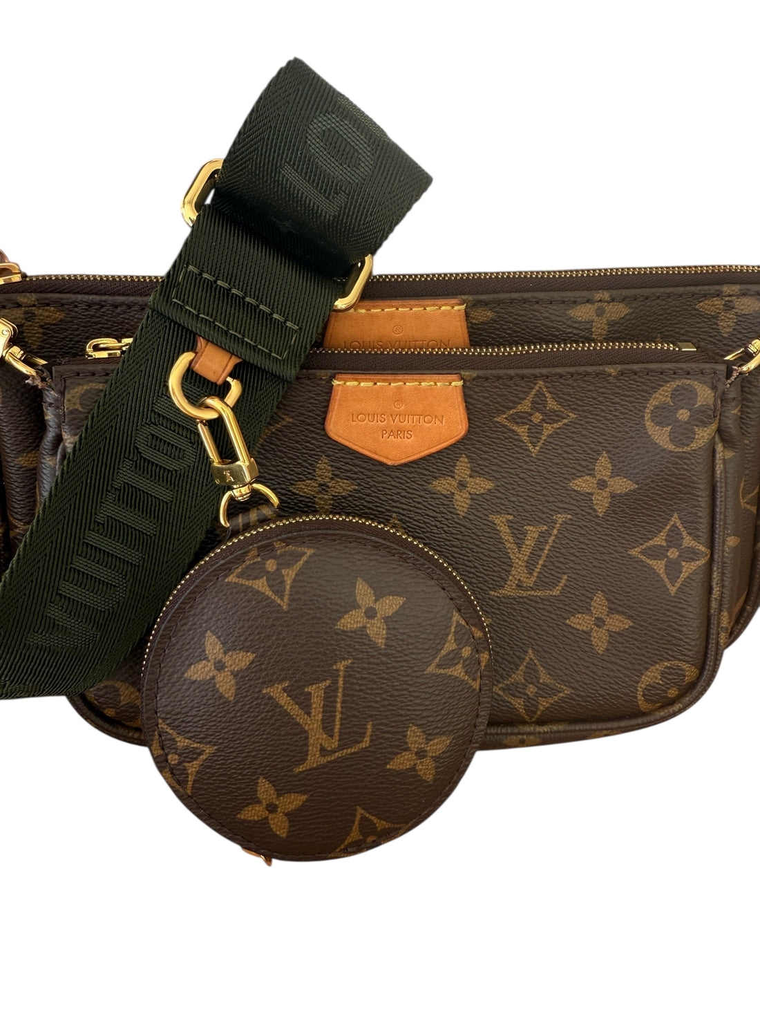 Louis Vuitton Multi Pochette Accessoires Monogram Canvas Khaki