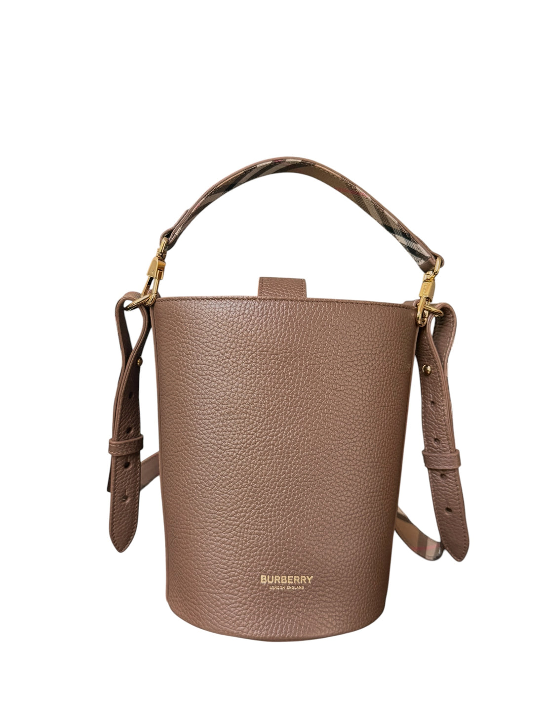 Burberry Beuteltasche Bucketbag mit abnehmbaren Griff und abnehmbaren und verstellbaren Schulterriemen