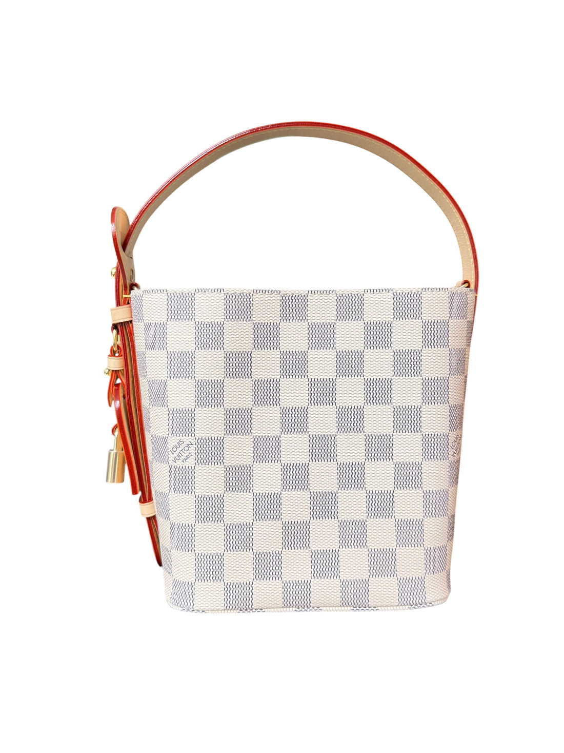 Louis Vuitton All In BB in Damier Azur mit abnehmbaren und verstellbaren Riemen
