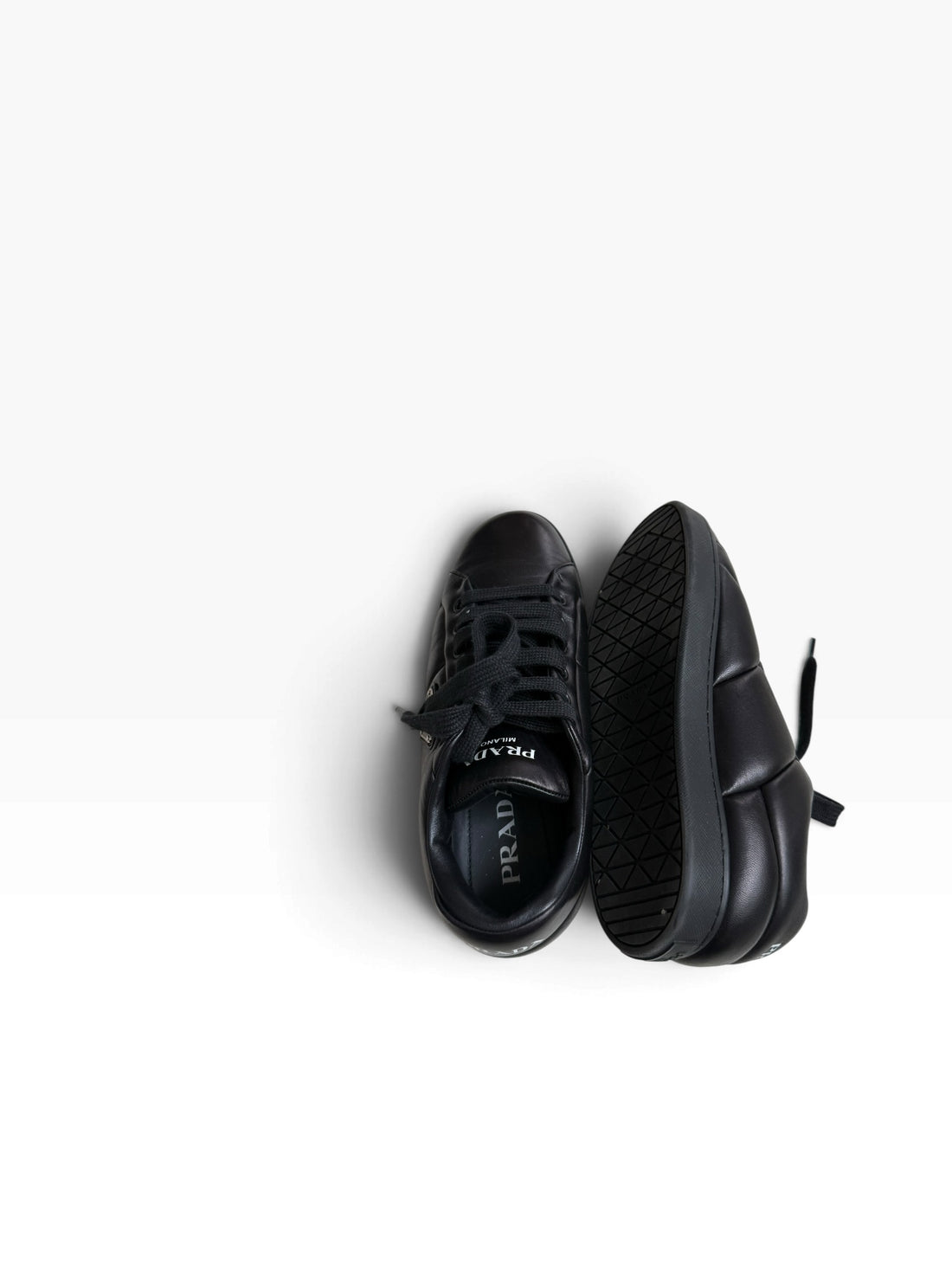 Prada Women’s Padded Nappa Leather Sneakers