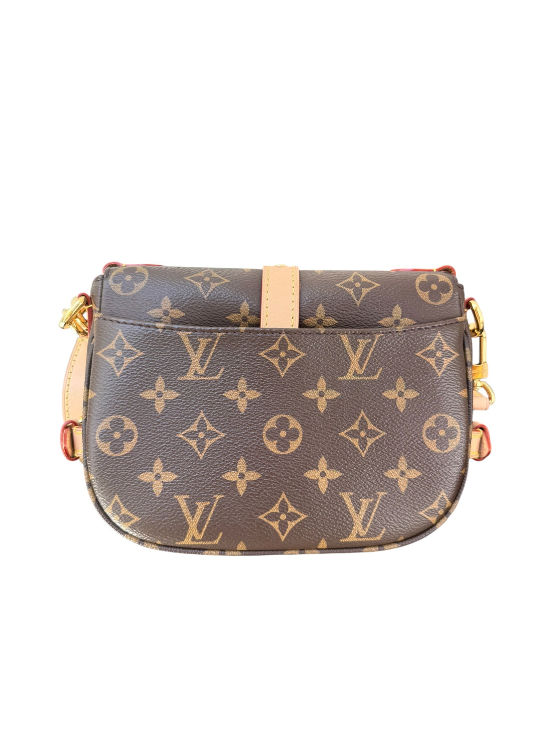 Louis Vuitton Saumur BB in Monogram Canvas mit abnehmbarem und verstellbarem Schulterriemen