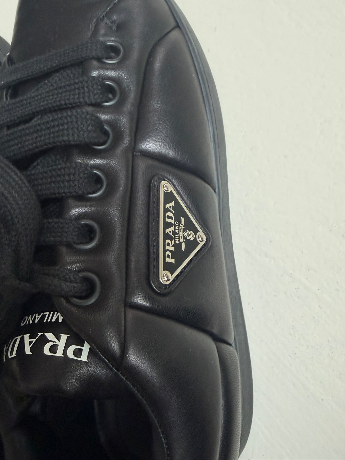 Prada Women’s Padded Nappa Leather Sneakers