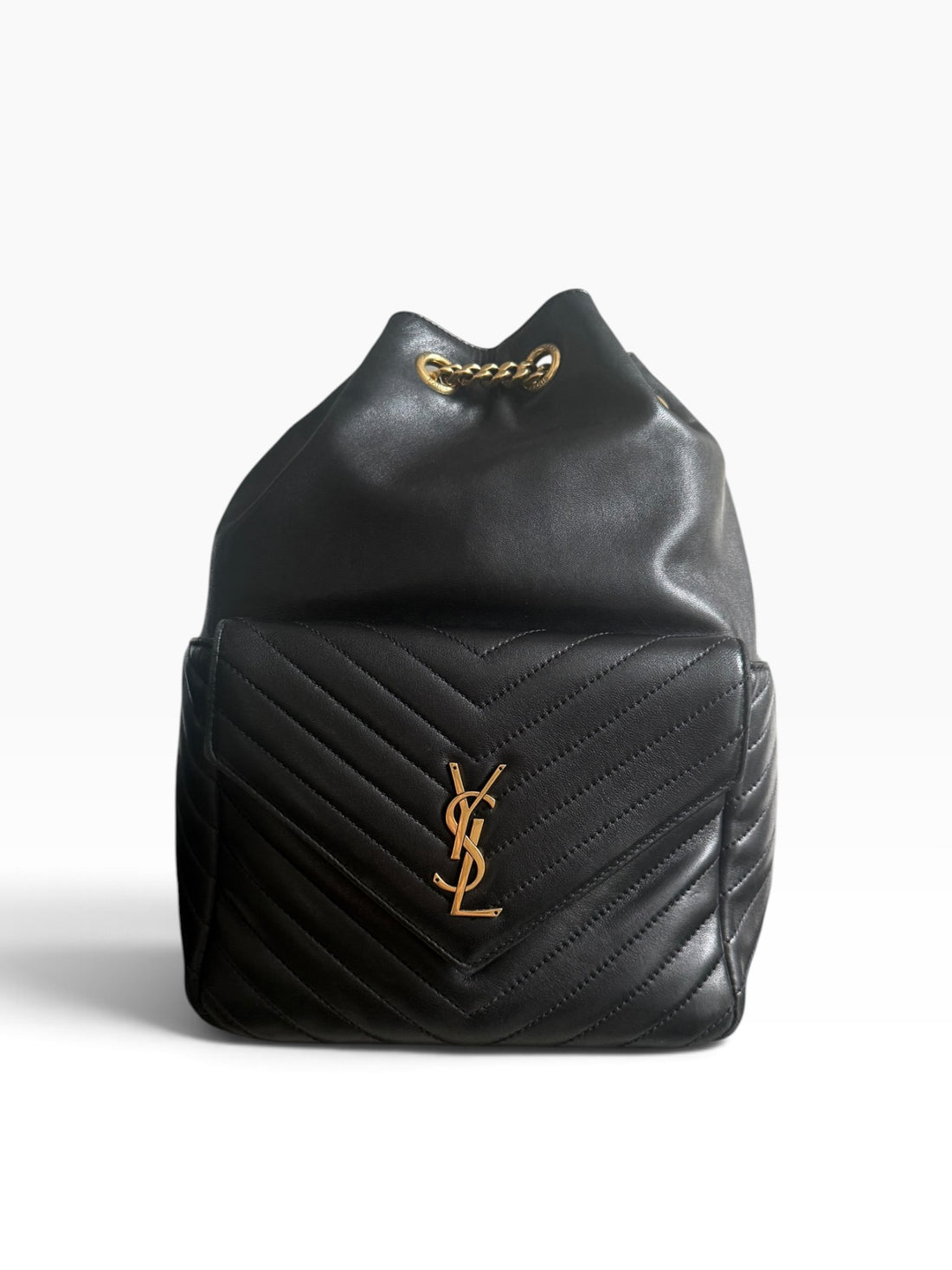 YSL Yves Saint Laurent Joe Rucksack in Schwarz