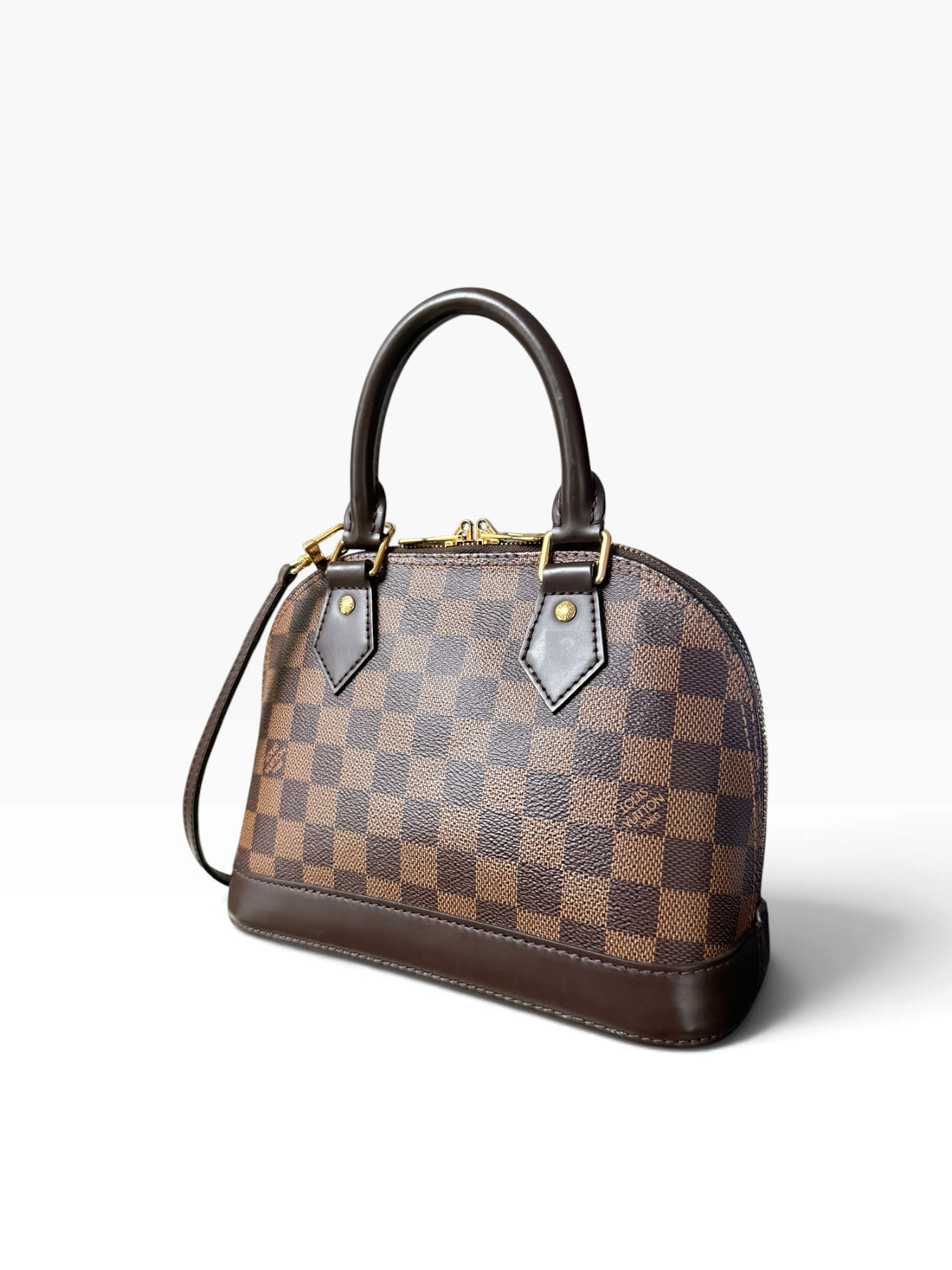 Louis Vuitton Alma BB in Damier Ebene Canvas