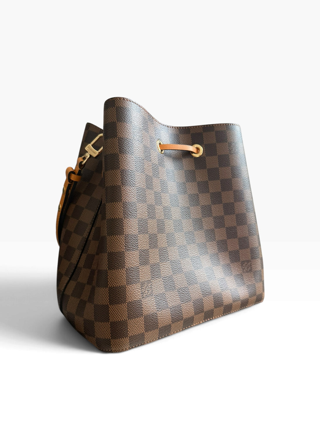Louis Vuitton Néonoé MM Damier Ebene Safran
