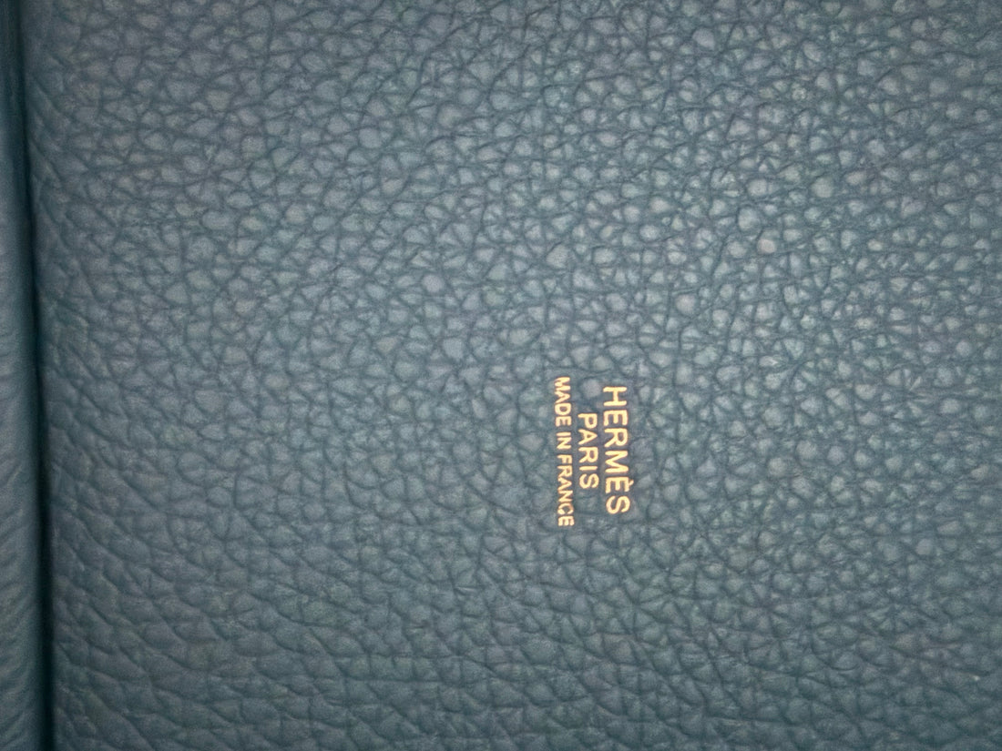 Hermès Picotin 18 in der Farbe New Bleu Jean aus Taurillon Clemence Leder