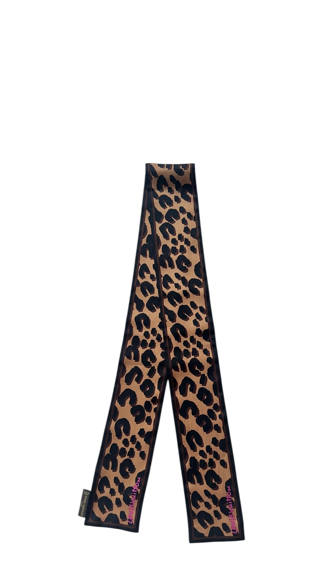 Louis Vuitton Bandeau Stephen Sprouse Leo Print