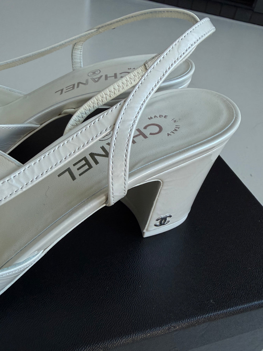 Chanel klassische Slingpumps in der Grösse 40 C