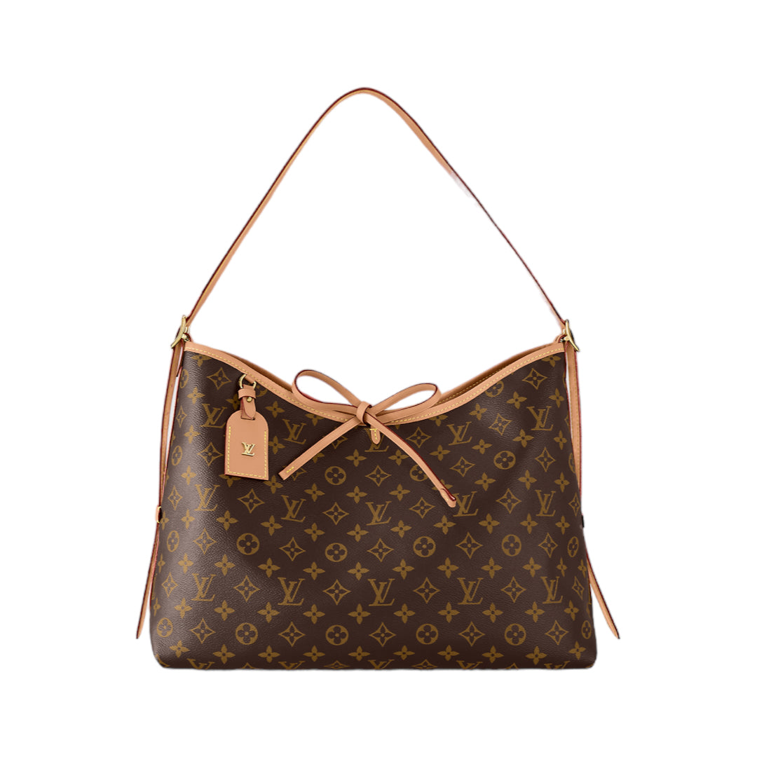 Louis Vuitton Carry All CarryAll MM Monogram Canvas