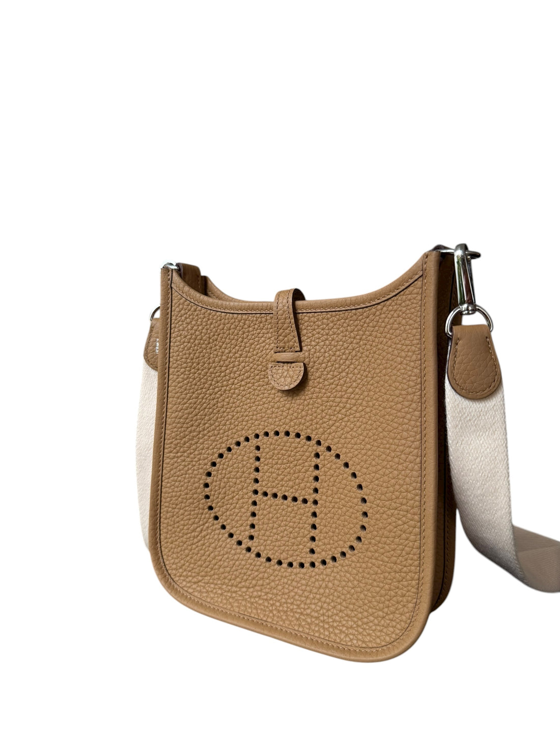 Hermès Evelyne 16 Mini Amazone Leder mit Palladium Hardware.