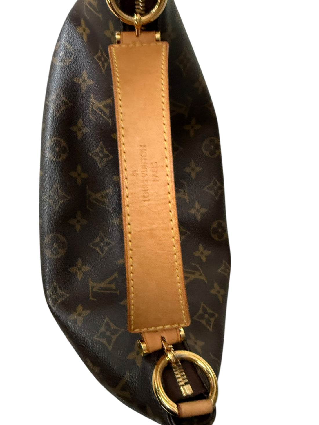 Louis Vuitton Sully pm Monogram Canvas mit breitem Schulterriemen