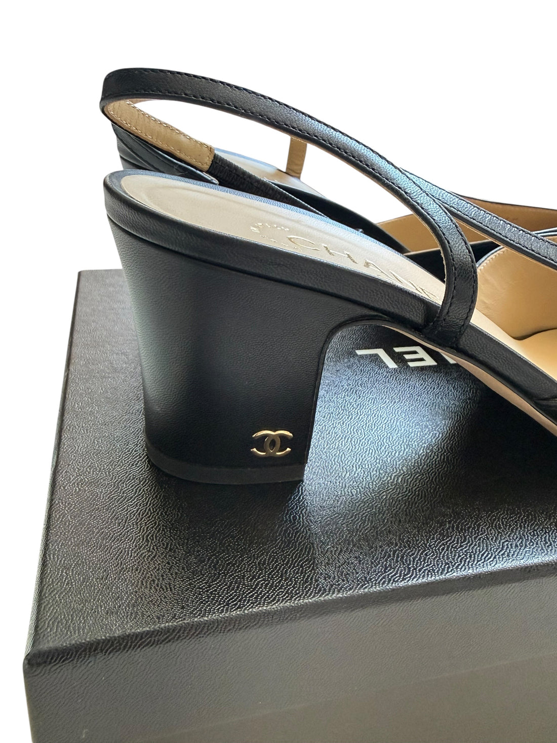 Chanel klassische Slingpumps in der Grösse 40C